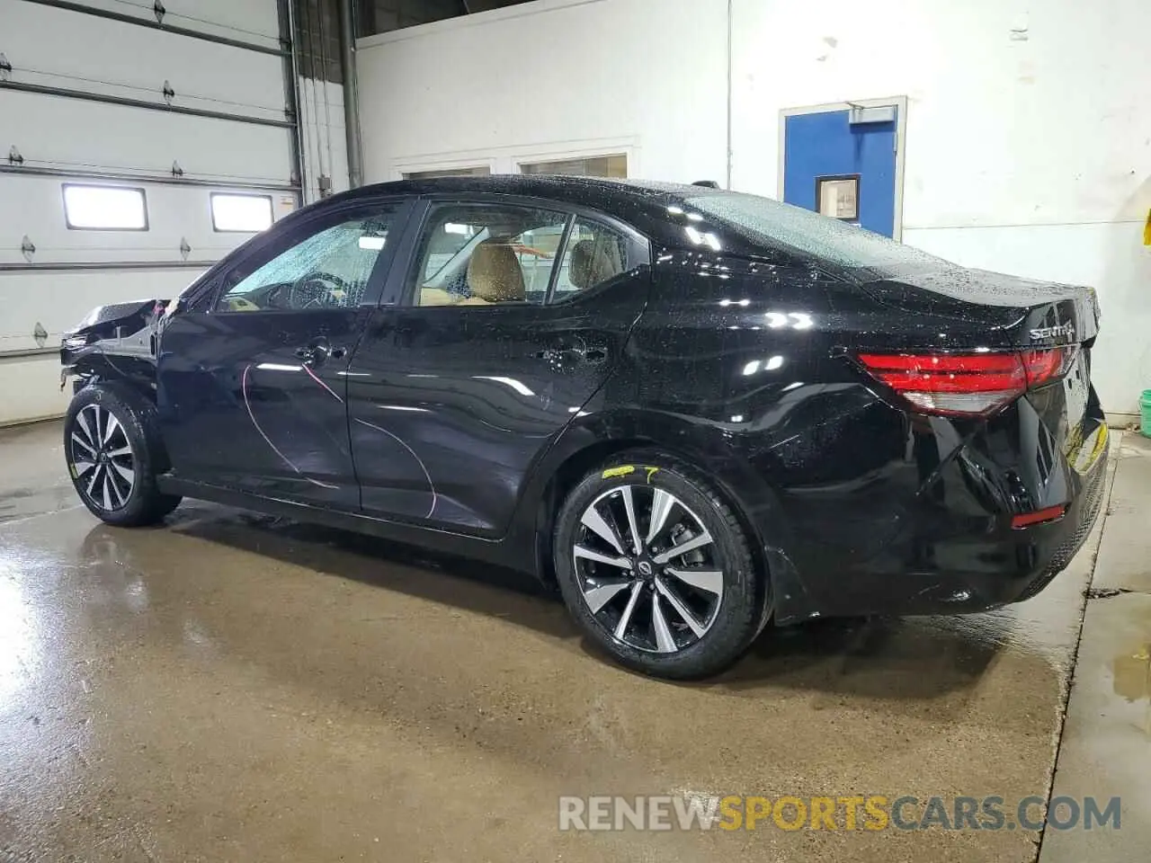 2 Photograph of a damaged car 3N1AB8CV0SY233618 NISSAN SENTRA 2025