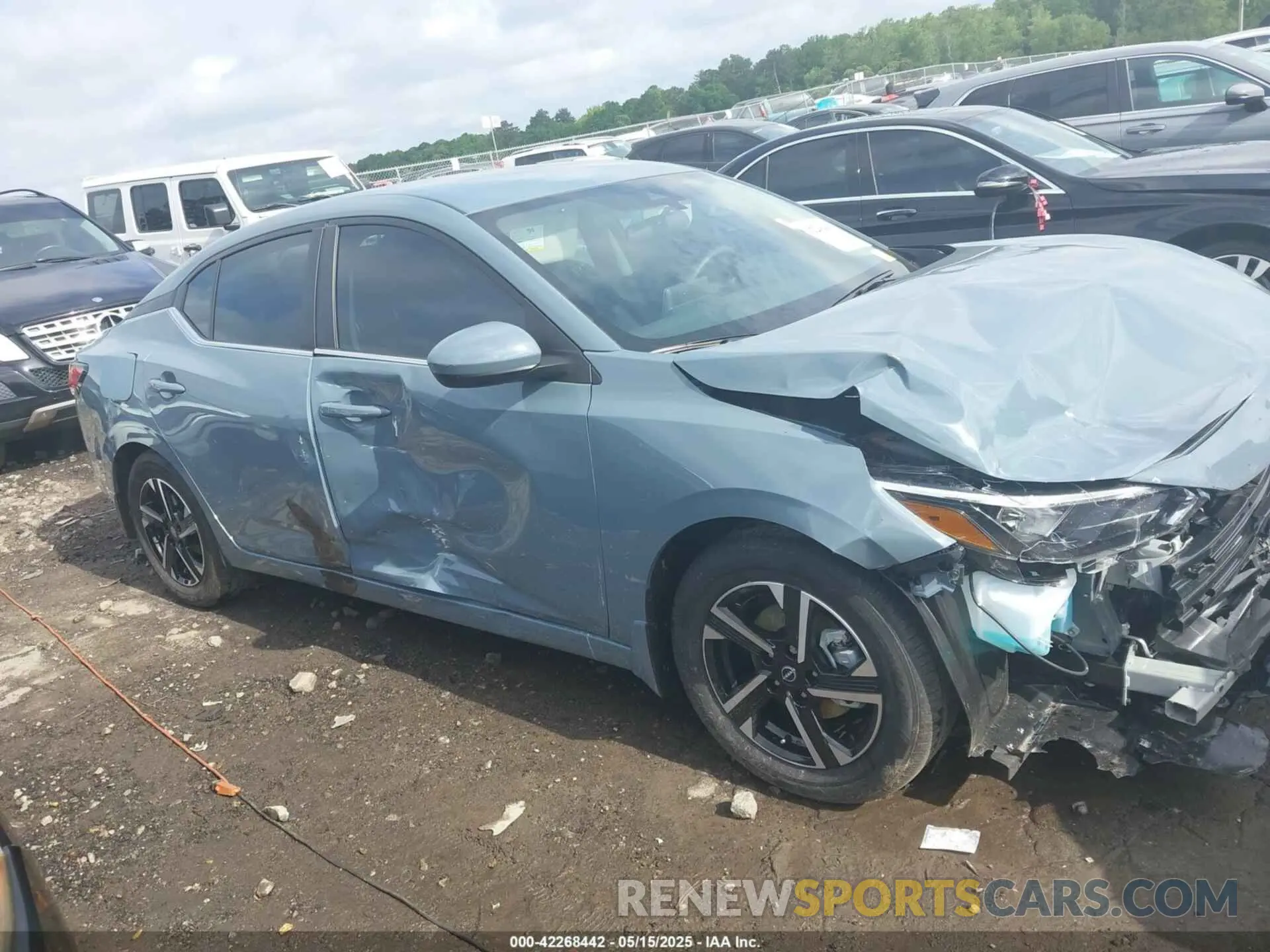 13 Photograph of a damaged car 3N1AB8CV0SY249219 NISSAN SENTRA 2025