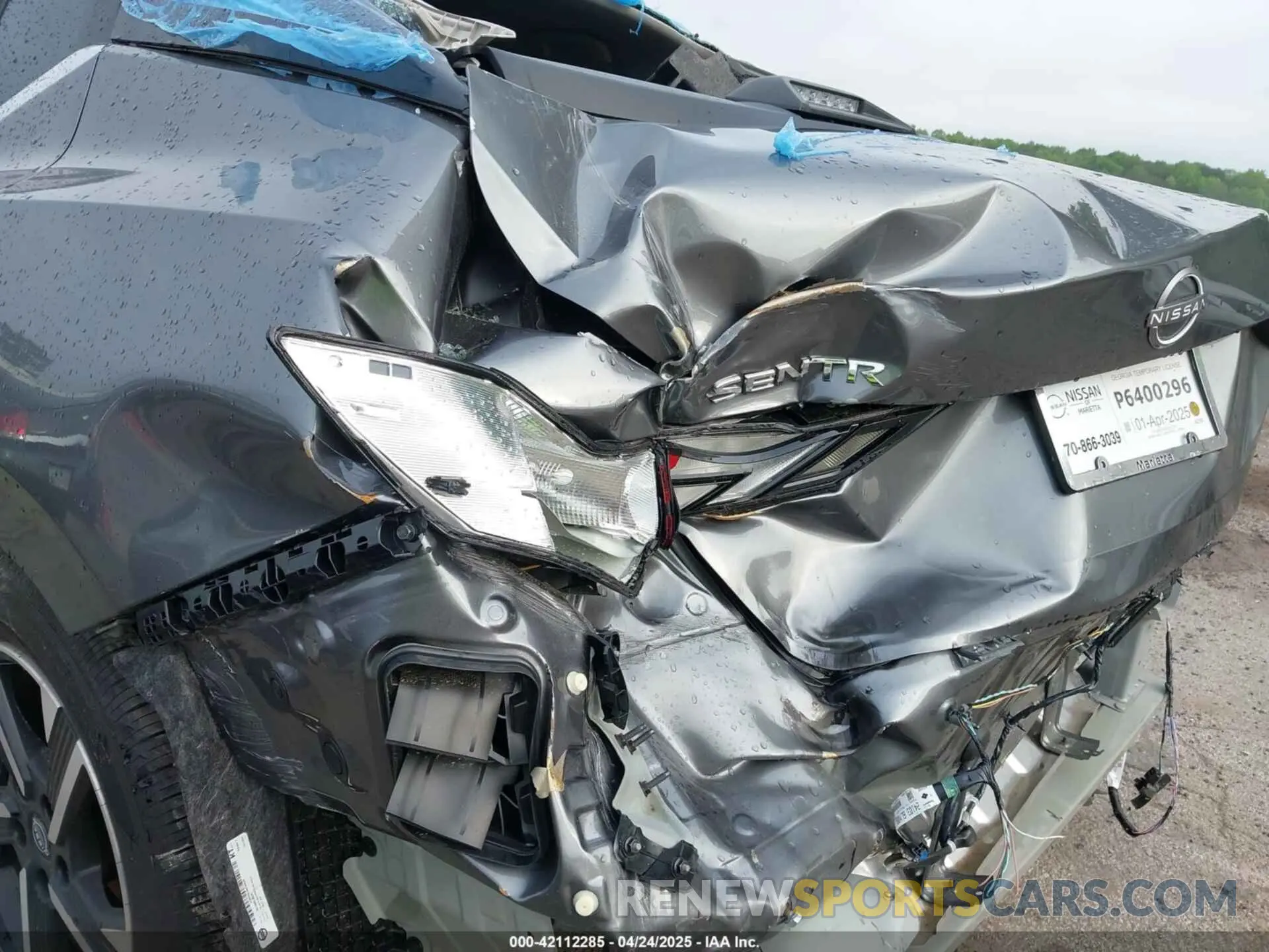 19 Фотография поврежденного автомобиля 3N1AB8CV0SY262701 NISSAN SENTRA 2025