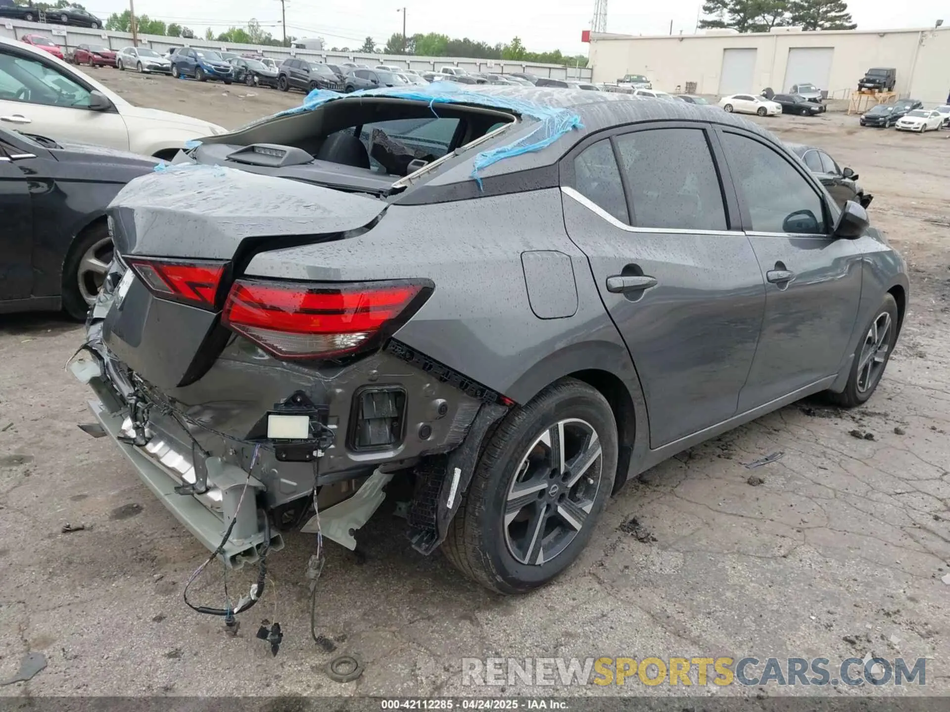 2 Фотография поврежденного автомобиля 3N1AB8CV0SY262701 NISSAN SENTRA 2025