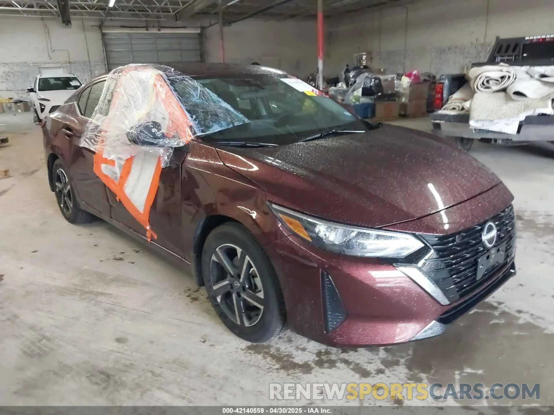 1 Photograph of a damaged car 3N1AB8CV0SY264335 NISSAN SENTRA 2025