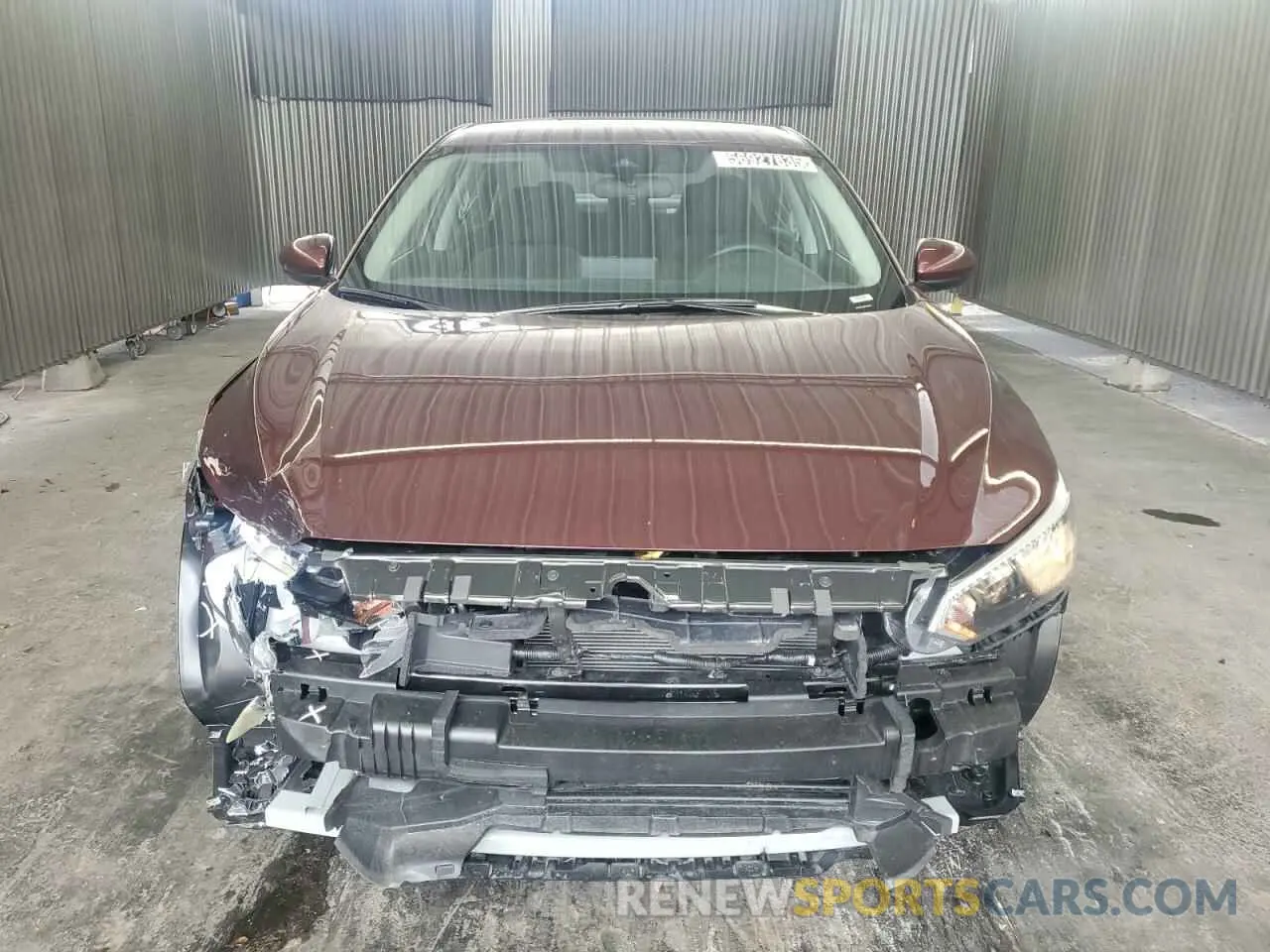 5 Photograph of a damaged car 3N1AB8CV0SY271835 NISSAN SENTRA 2025