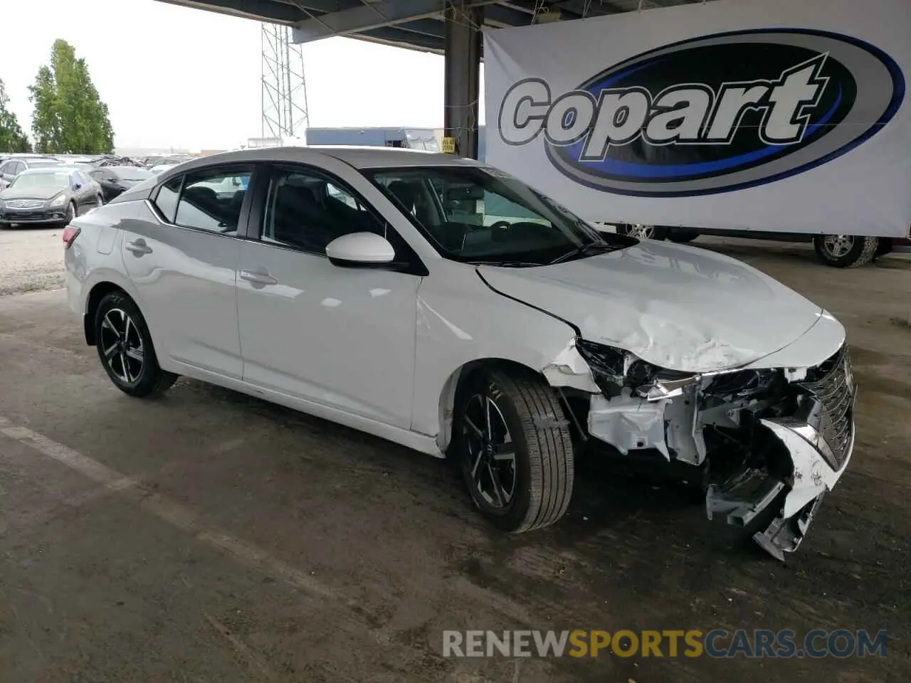 4 Photograph of a damaged car 3N1AB8CV1SY269432 NISSAN SENTRA 2025