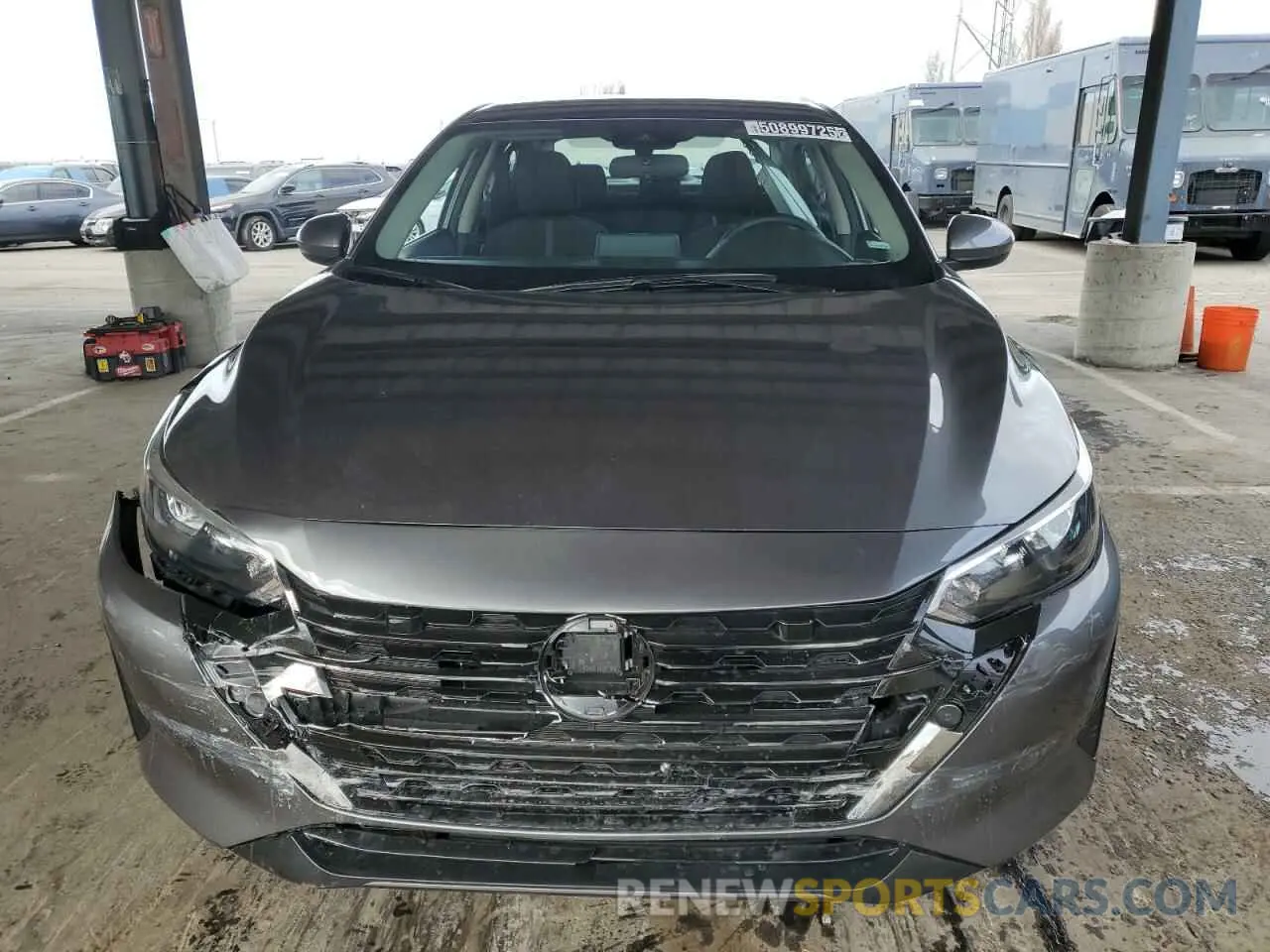 5 Photograph of a damaged car 3N1AB8CV1SY296968 NISSAN SENTRA 2025