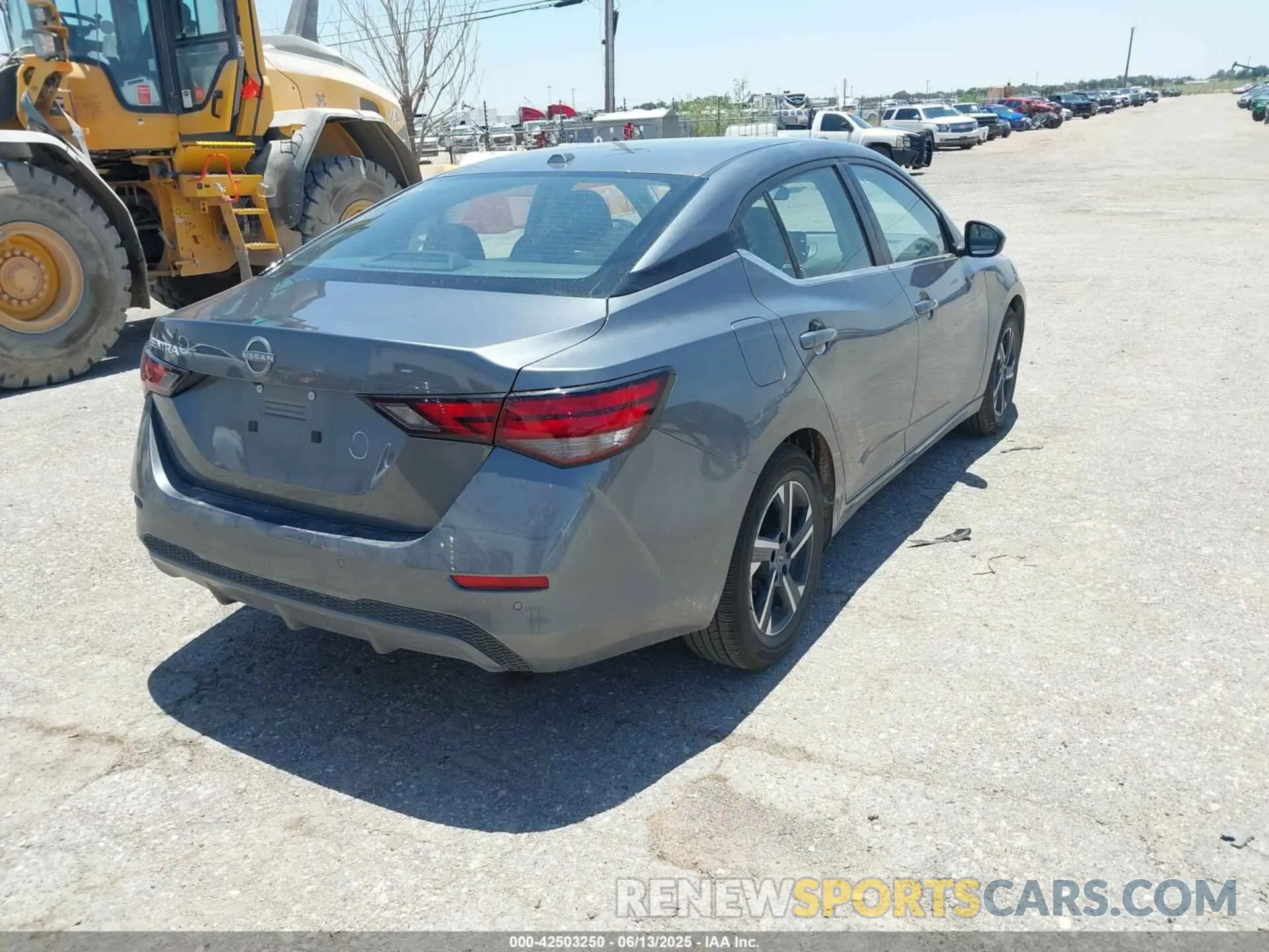 4 Photograph of a damaged car 3N1AB8CV1SY303353 NISSAN SENTRA 2025