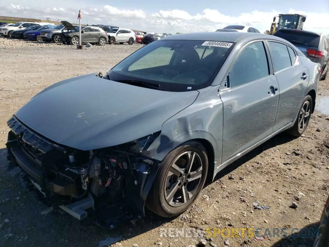 1 Фотография поврежденного автомобиля 3N1AB8CV2SY216979 NISSAN SENTRA 2025