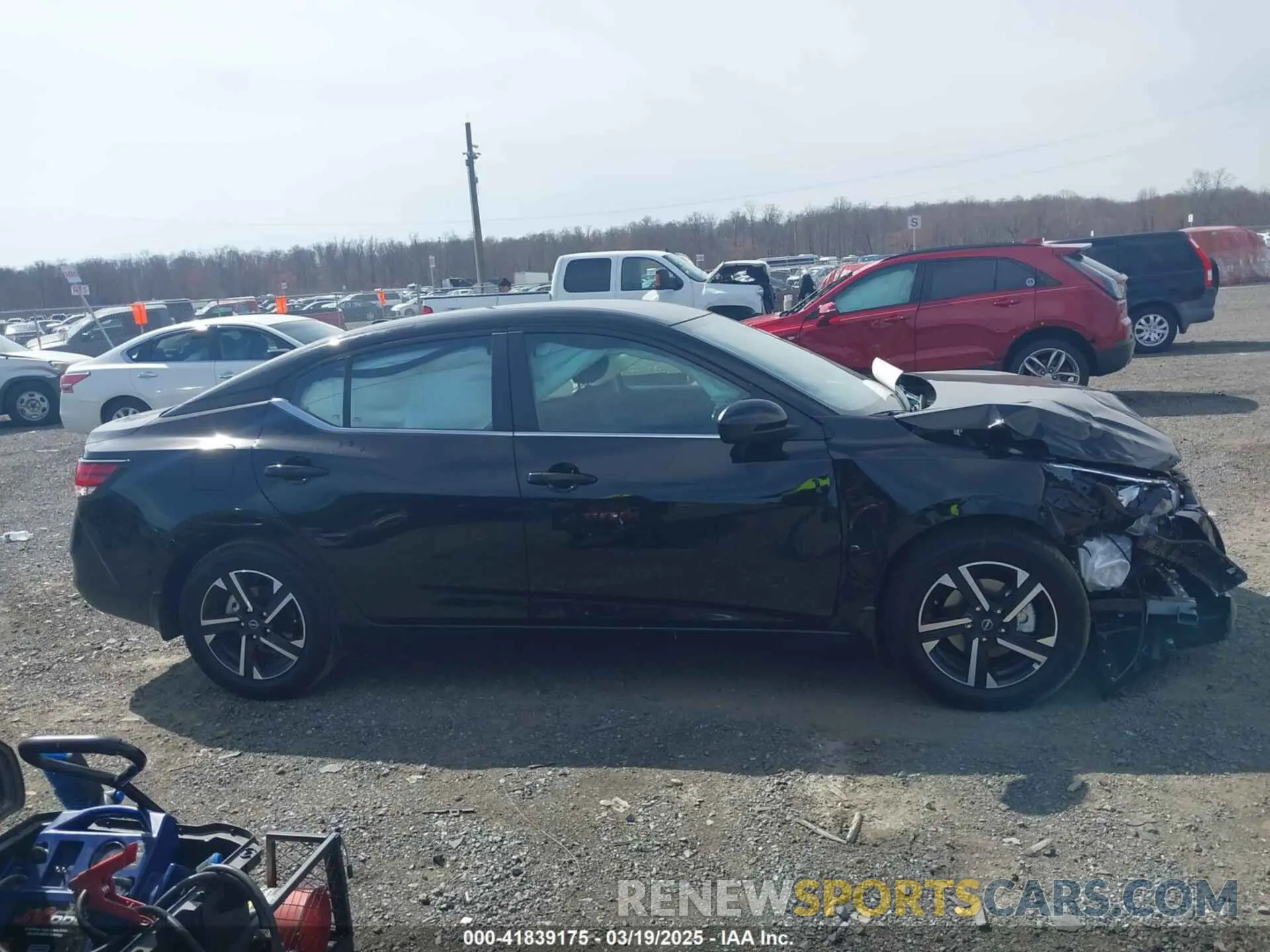 14 Photograph of a damaged car 3N1AB8CV2SY230252 NISSAN SENTRA 2025