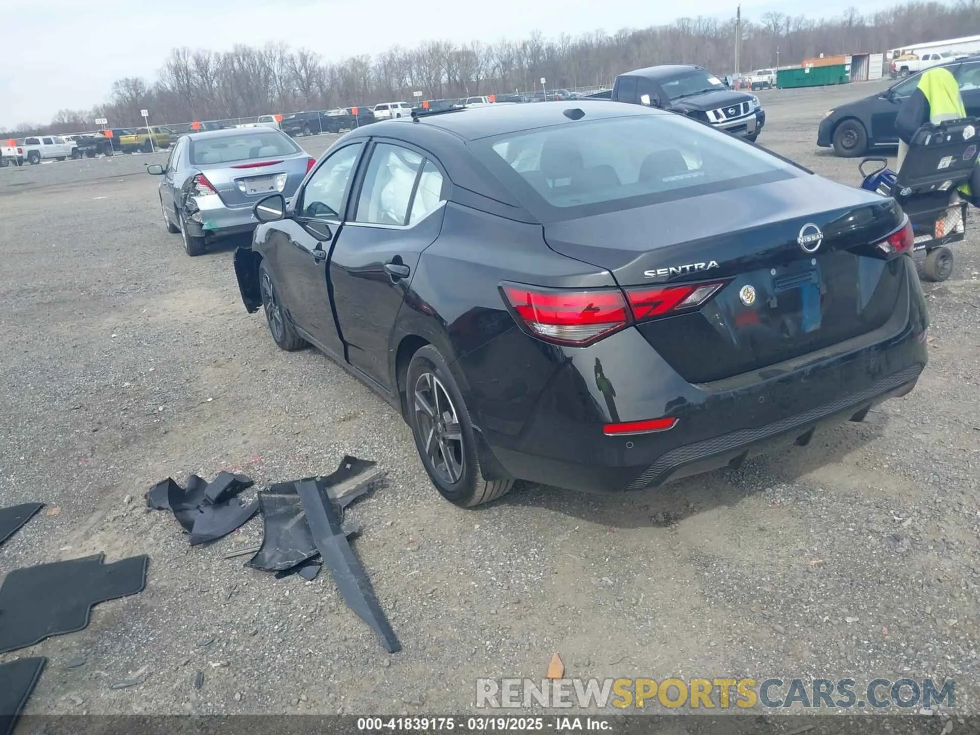 3 Photograph of a damaged car 3N1AB8CV2SY230252 NISSAN SENTRA 2025