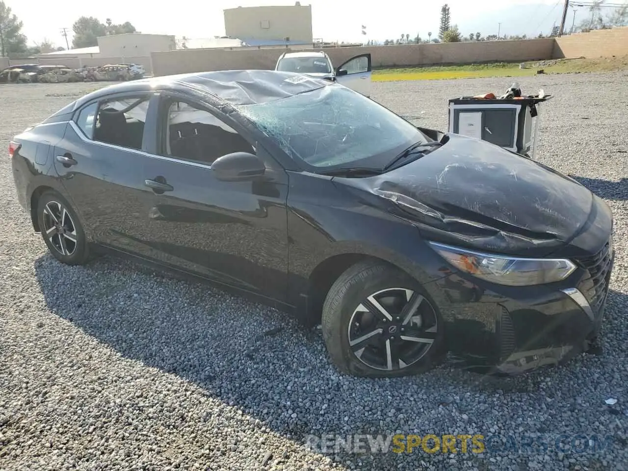 4 Photograph of a damaged car 3N1AB8CV2SY242028 NISSAN SENTRA 2025
