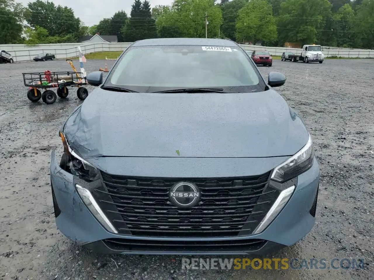 5 Photograph of a damaged car 3N1AB8CV2SY267348 NISSAN SENTRA 2025