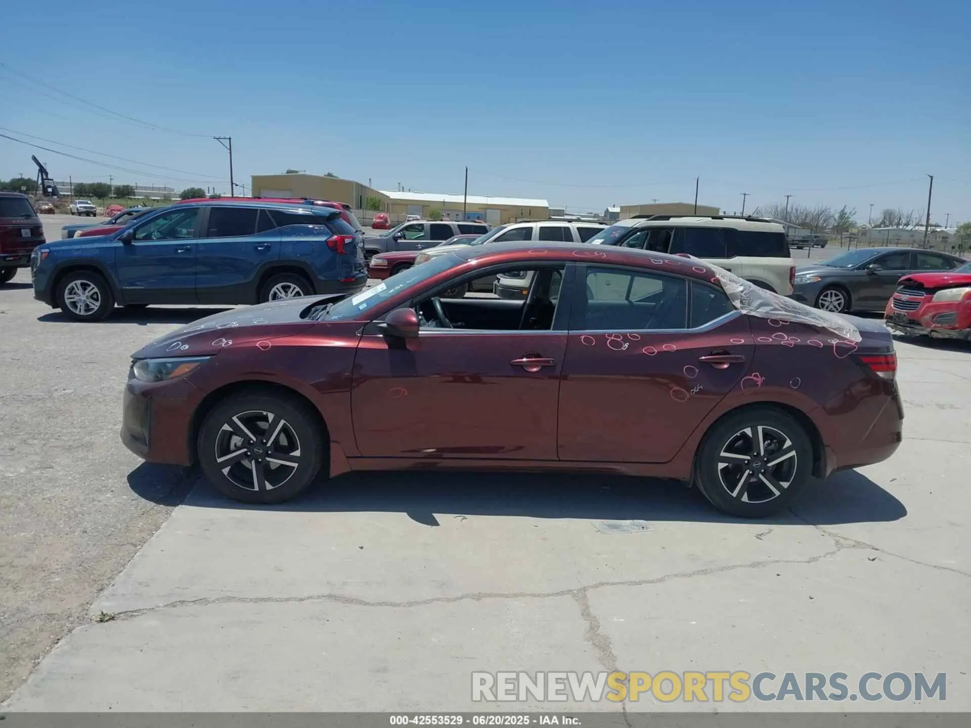 14 Photograph of a damaged car 3N1AB8CV2SY269777 NISSAN SENTRA 2025