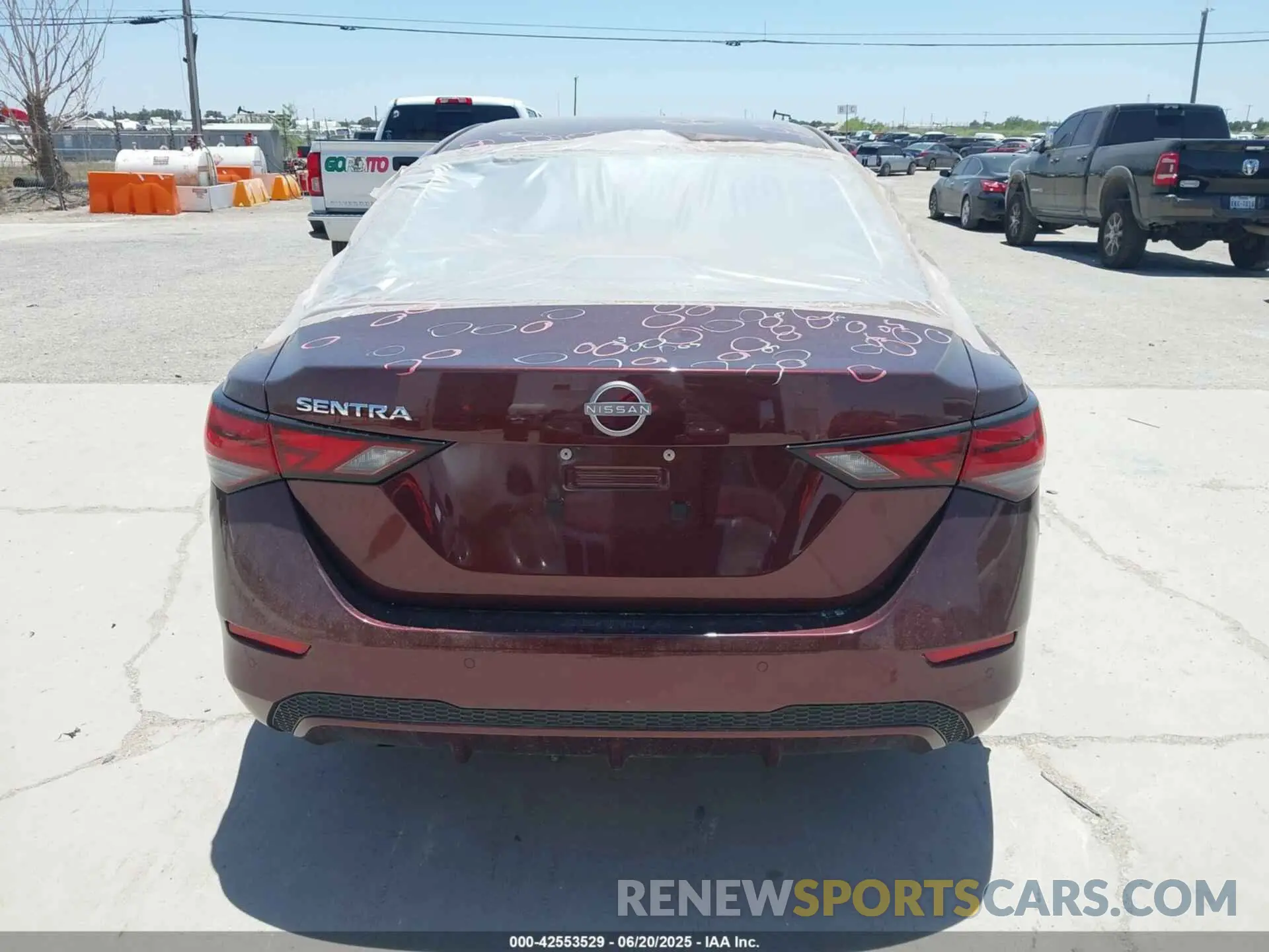 16 Photograph of a damaged car 3N1AB8CV2SY269777 NISSAN SENTRA 2025