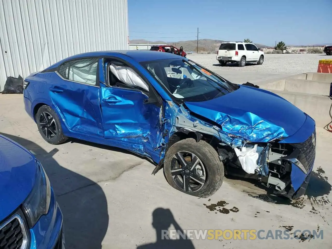 4 Photograph of a damaged car 3N1AB8CV2SY279192 NISSAN SENTRA 2025