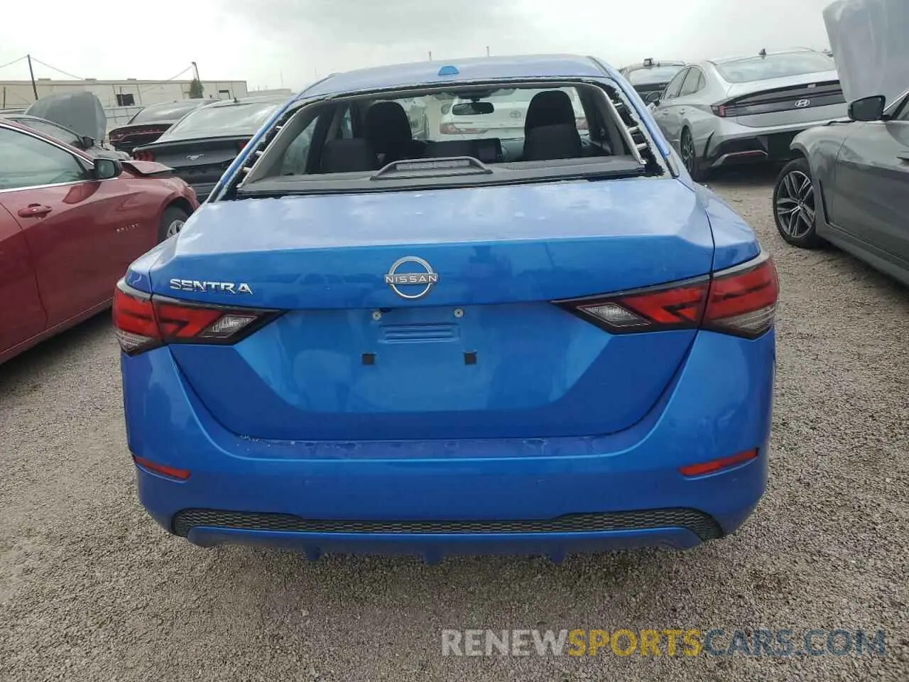 6 Фотография поврежденного автомобиля 3N1AB8CV2SY293142 NISSAN SENTRA 2025
