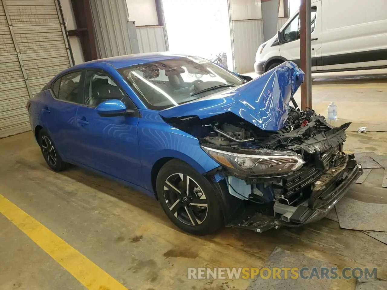4 Photograph of a damaged car 3N1AB8CV2SY296249 NISSAN SENTRA 2025