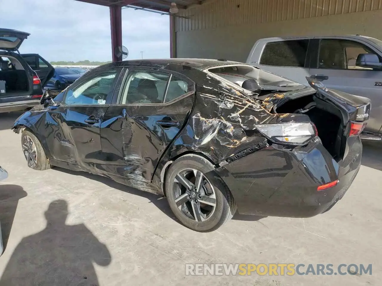 2 Photograph of a damaged car 3N1AB8CV2SY309131 NISSAN SENTRA 2025
