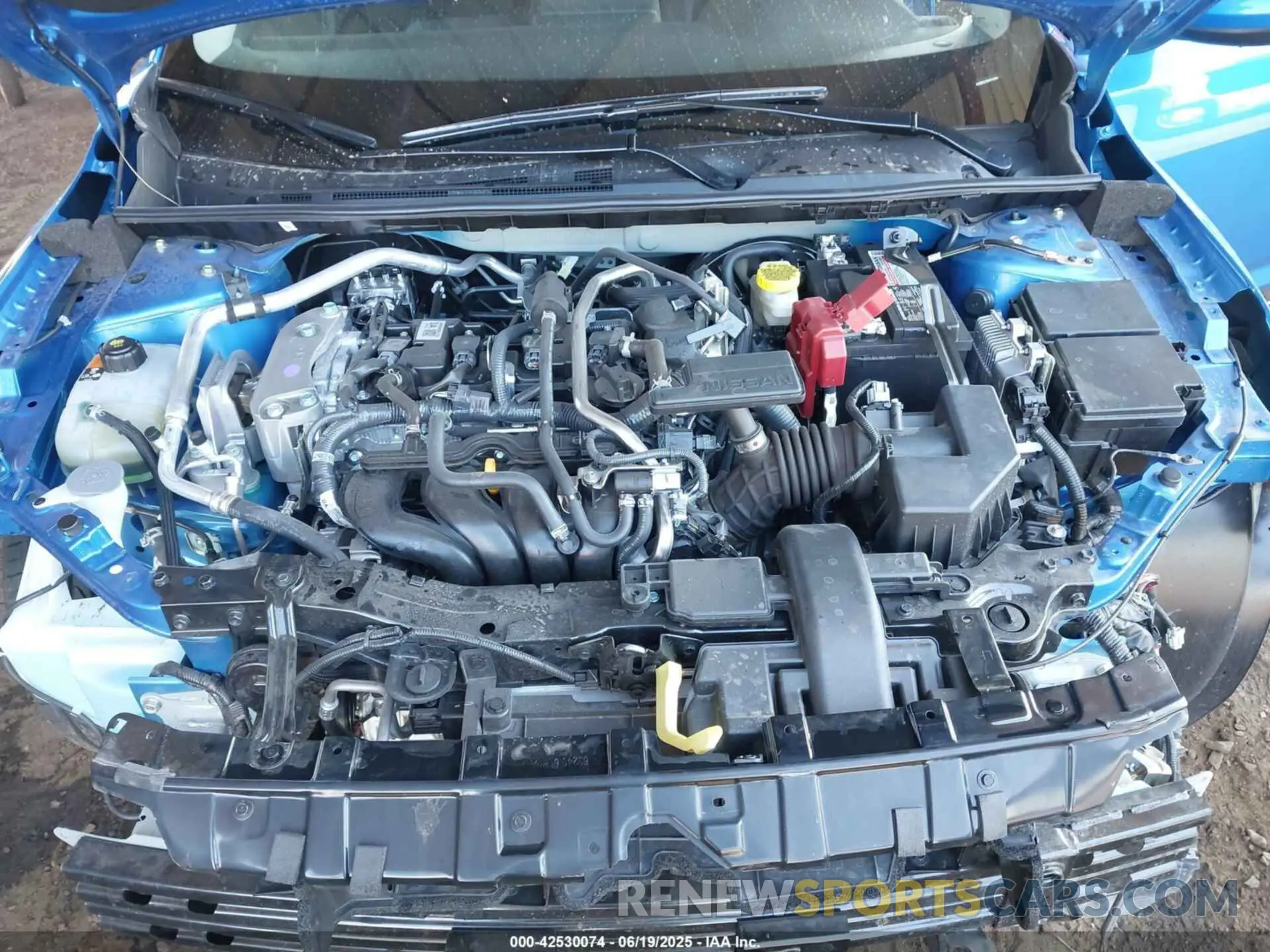 10 Photograph of a damaged car 3N1AB8CV3SY223066 NISSAN SENTRA 2025