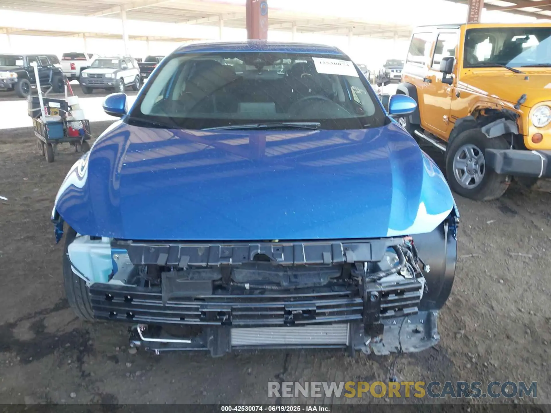 13 Photograph of a damaged car 3N1AB8CV3SY223066 NISSAN SENTRA 2025