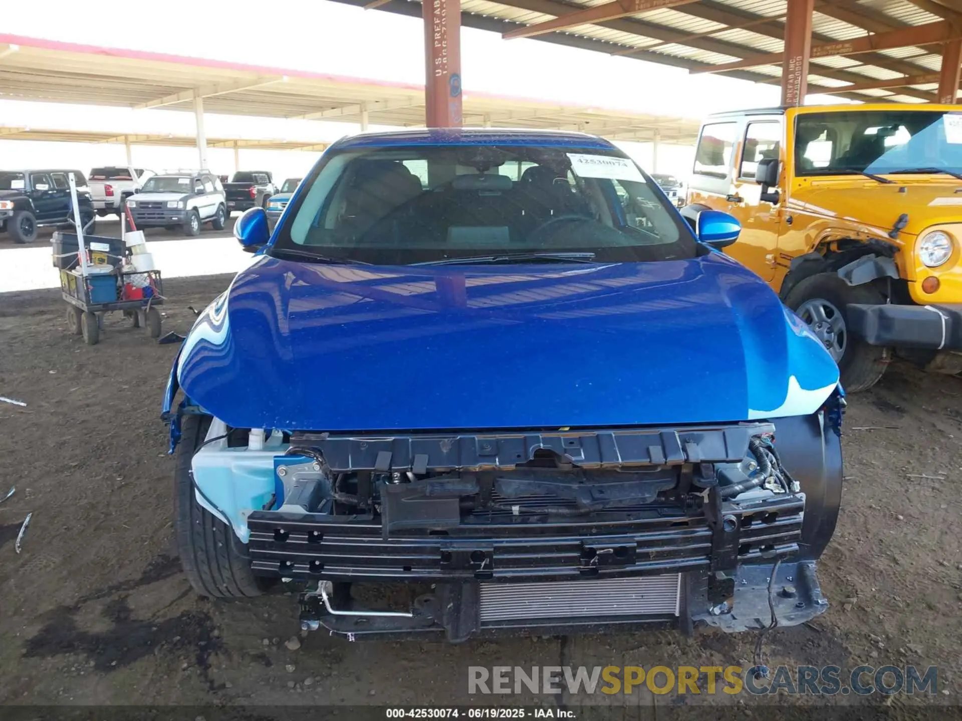 6 Photograph of a damaged car 3N1AB8CV3SY223066 NISSAN SENTRA 2025