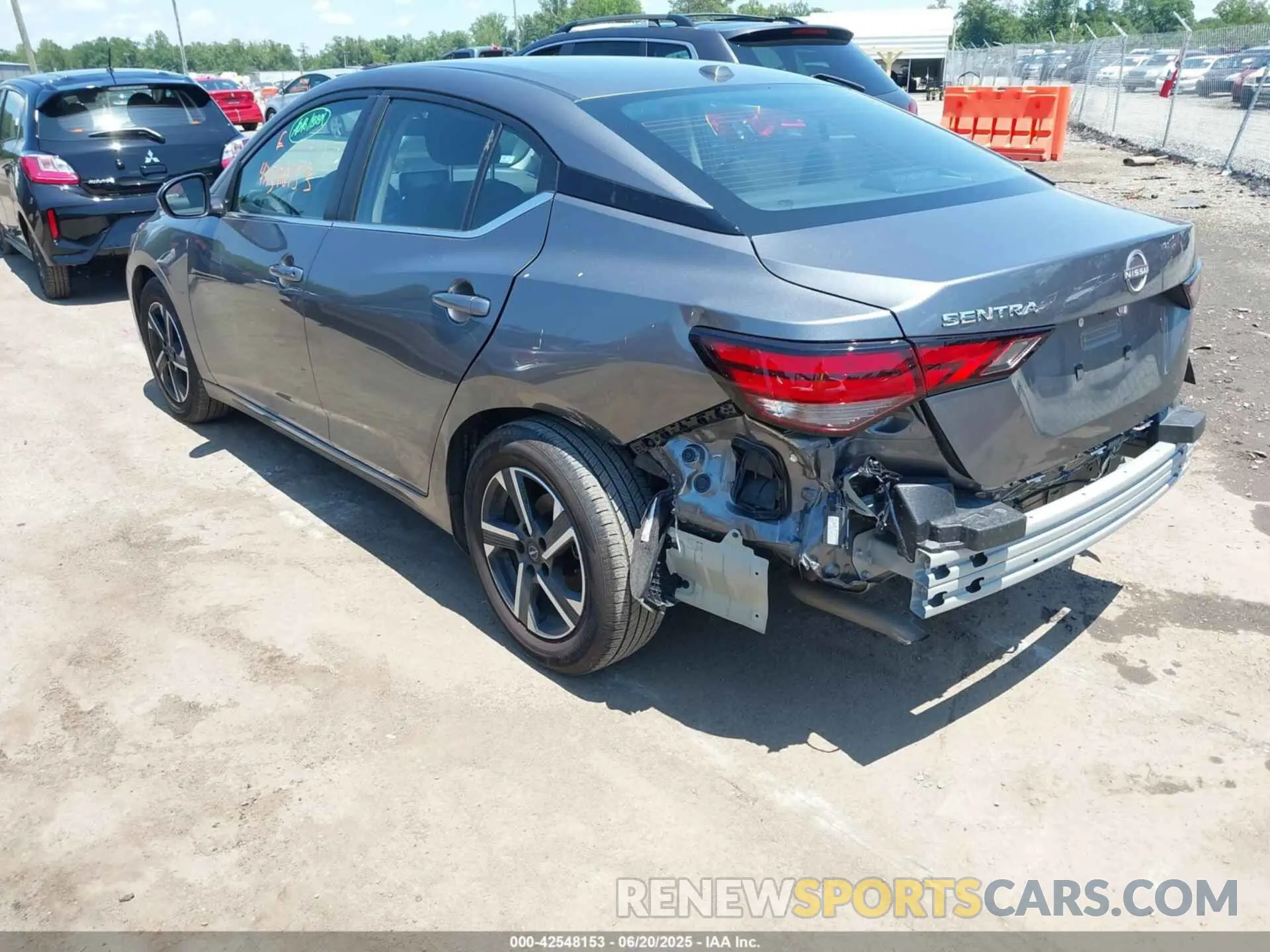3 Photograph of a damaged car 3N1AB8CV3SY305914 NISSAN SENTRA 2025