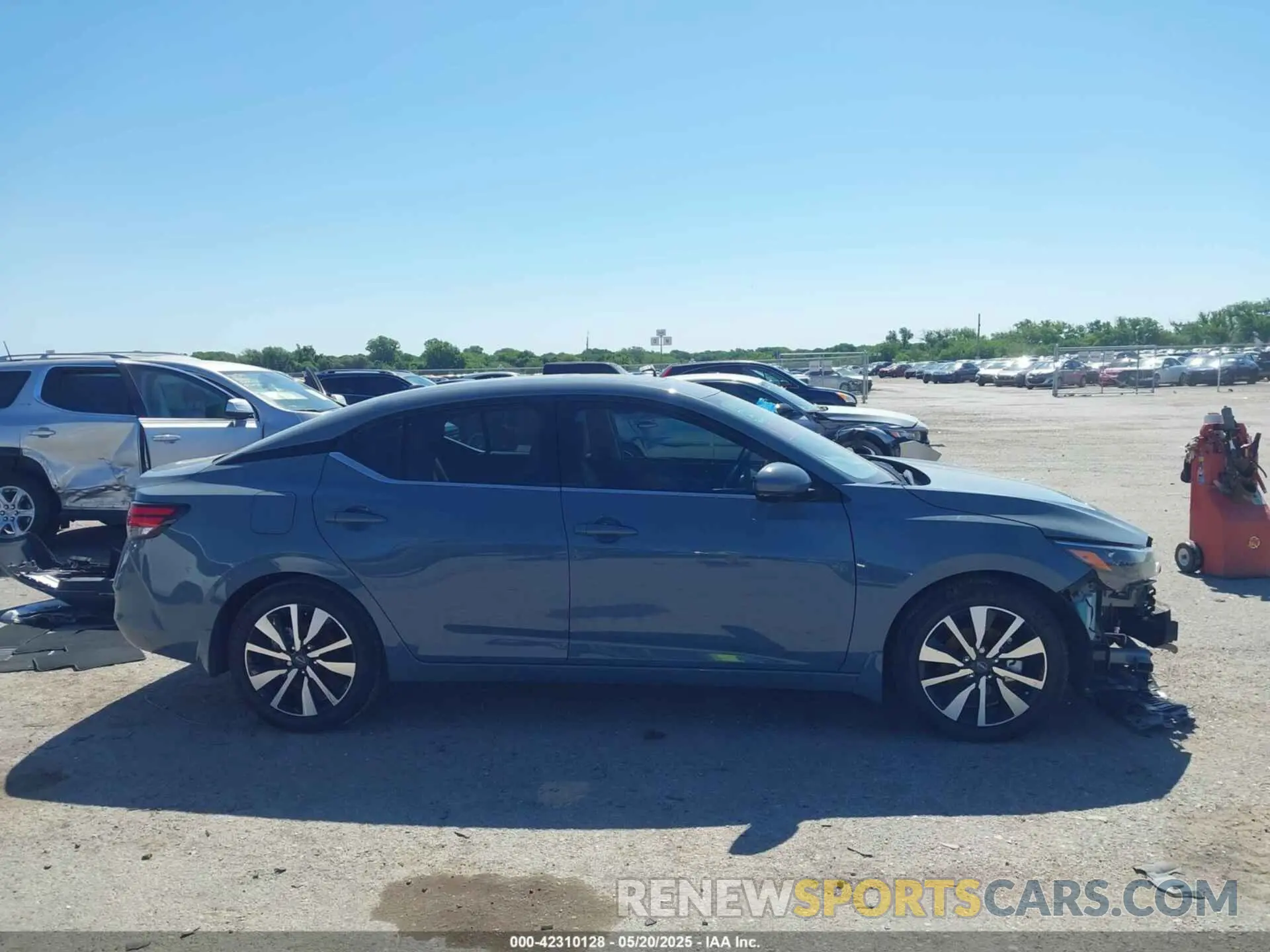13 Photograph of a damaged car 3N1AB8CV4SY216420 NISSAN SENTRA 2025