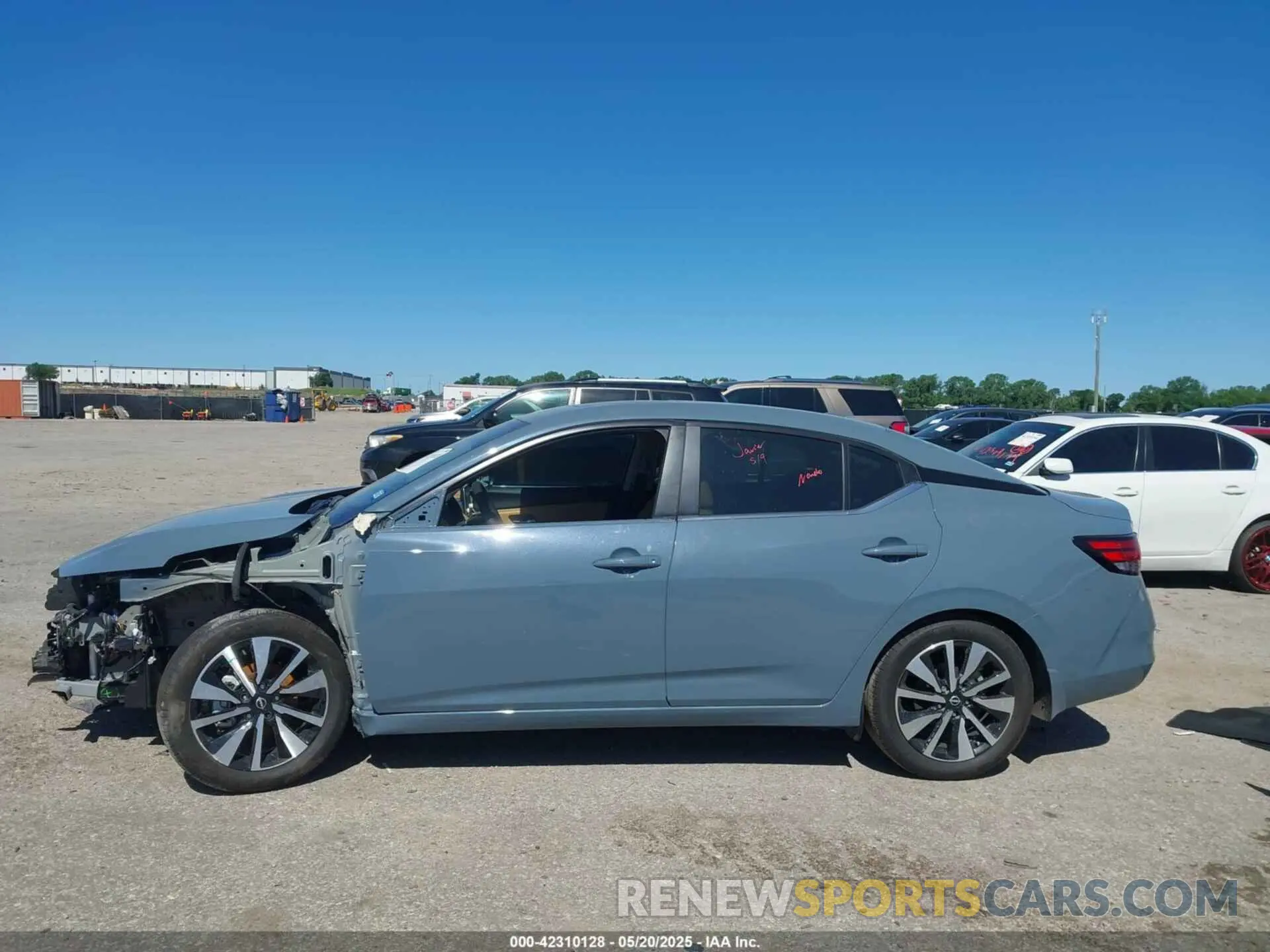 14 Photograph of a damaged car 3N1AB8CV4SY216420 NISSAN SENTRA 2025