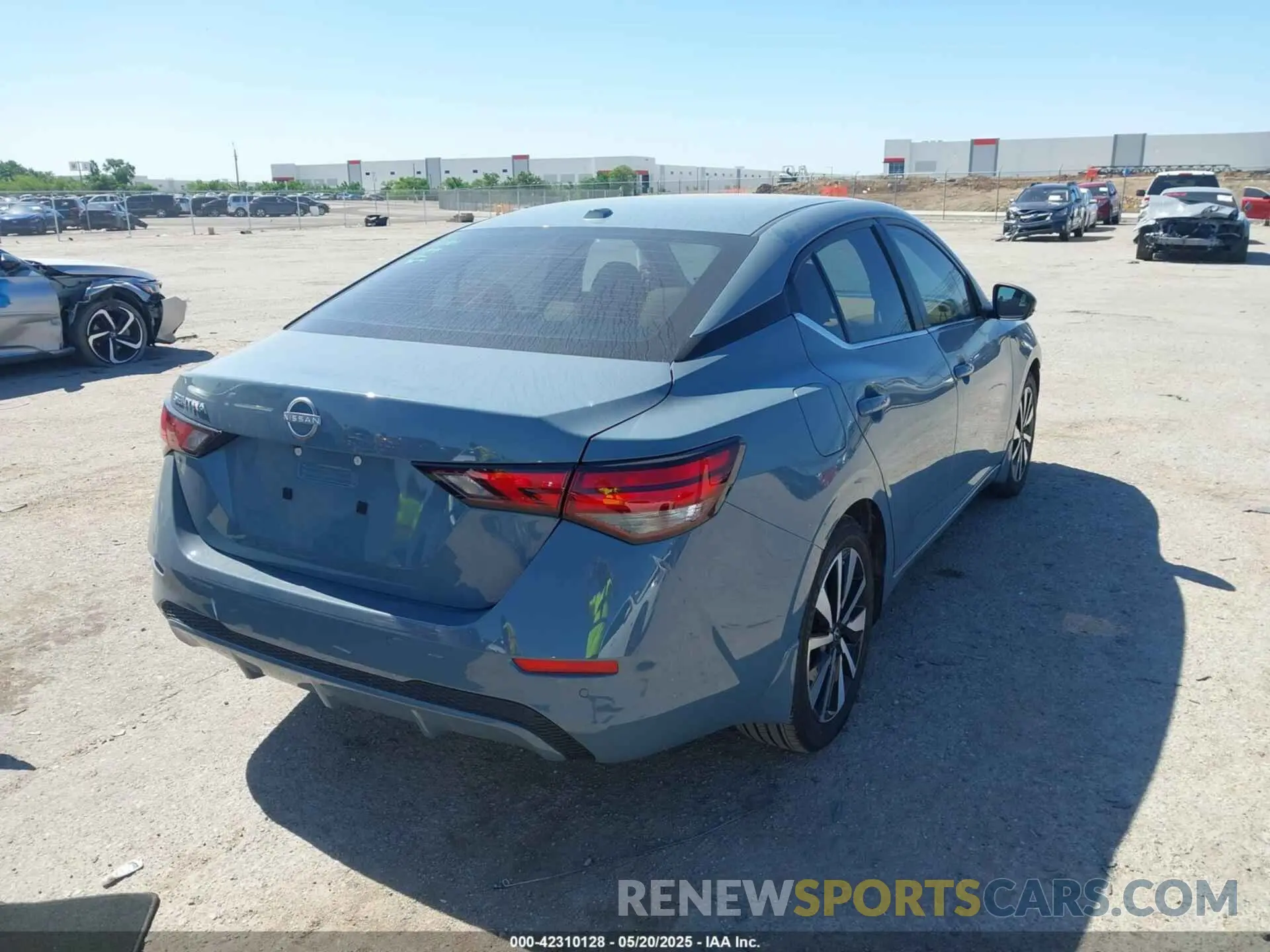 4 Photograph of a damaged car 3N1AB8CV4SY216420 NISSAN SENTRA 2025