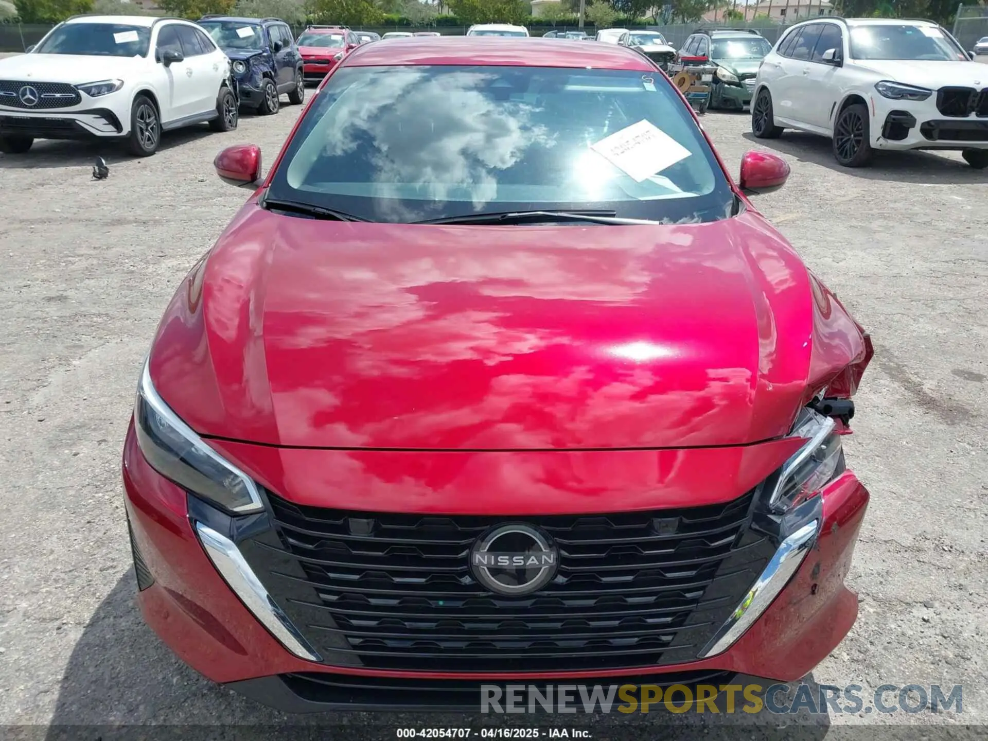 12 Photograph of a damaged car 3N1AB8CV4SY225361 NISSAN SENTRA 2025