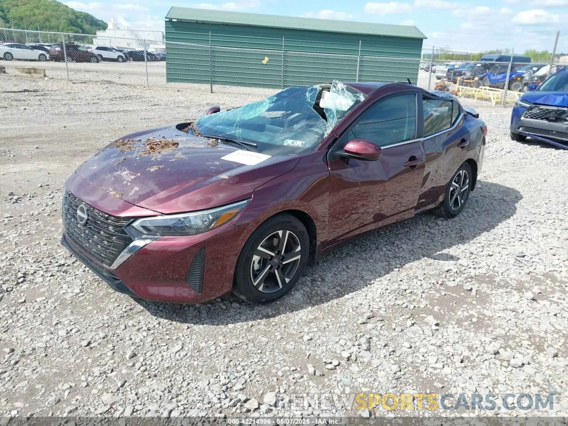 2 Фотография поврежденного автомобиля 3N1AB8CV4SY243505 NISSAN SENTRA 2025