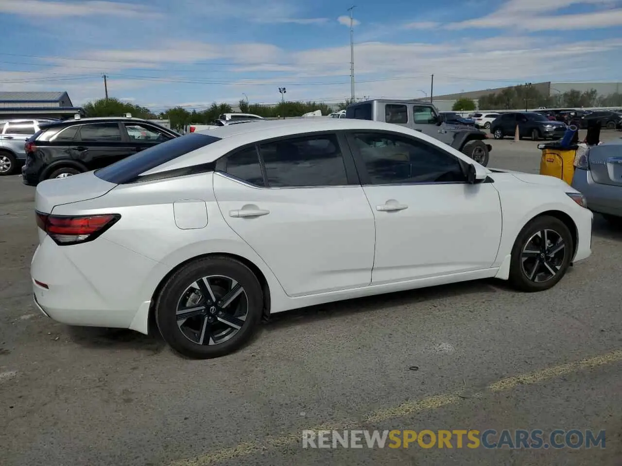 3 Photograph of a damaged car 3N1AB8CV4SY249014 NISSAN SENTRA 2025