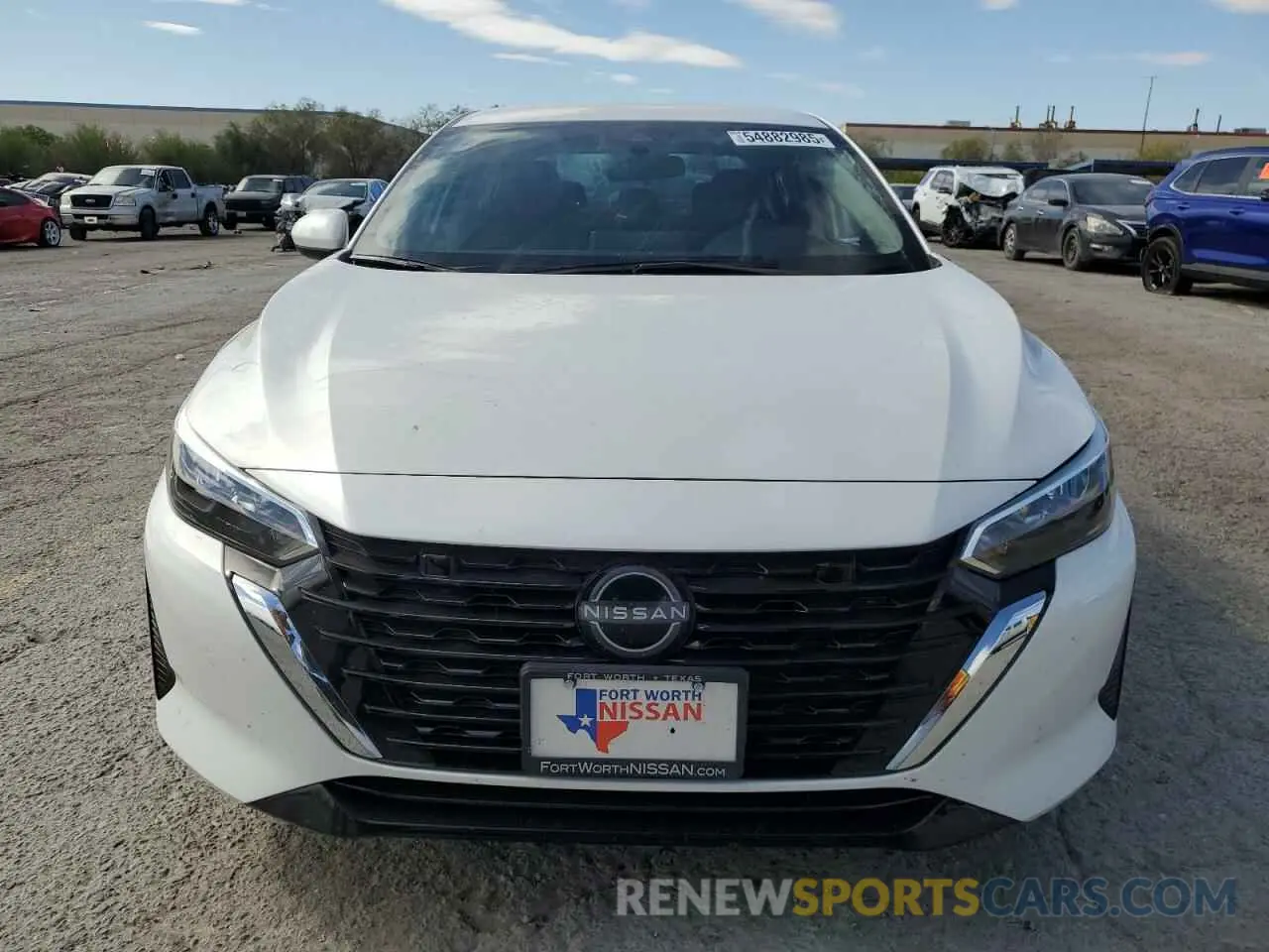 5 Photograph of a damaged car 3N1AB8CV4SY249014 NISSAN SENTRA 2025