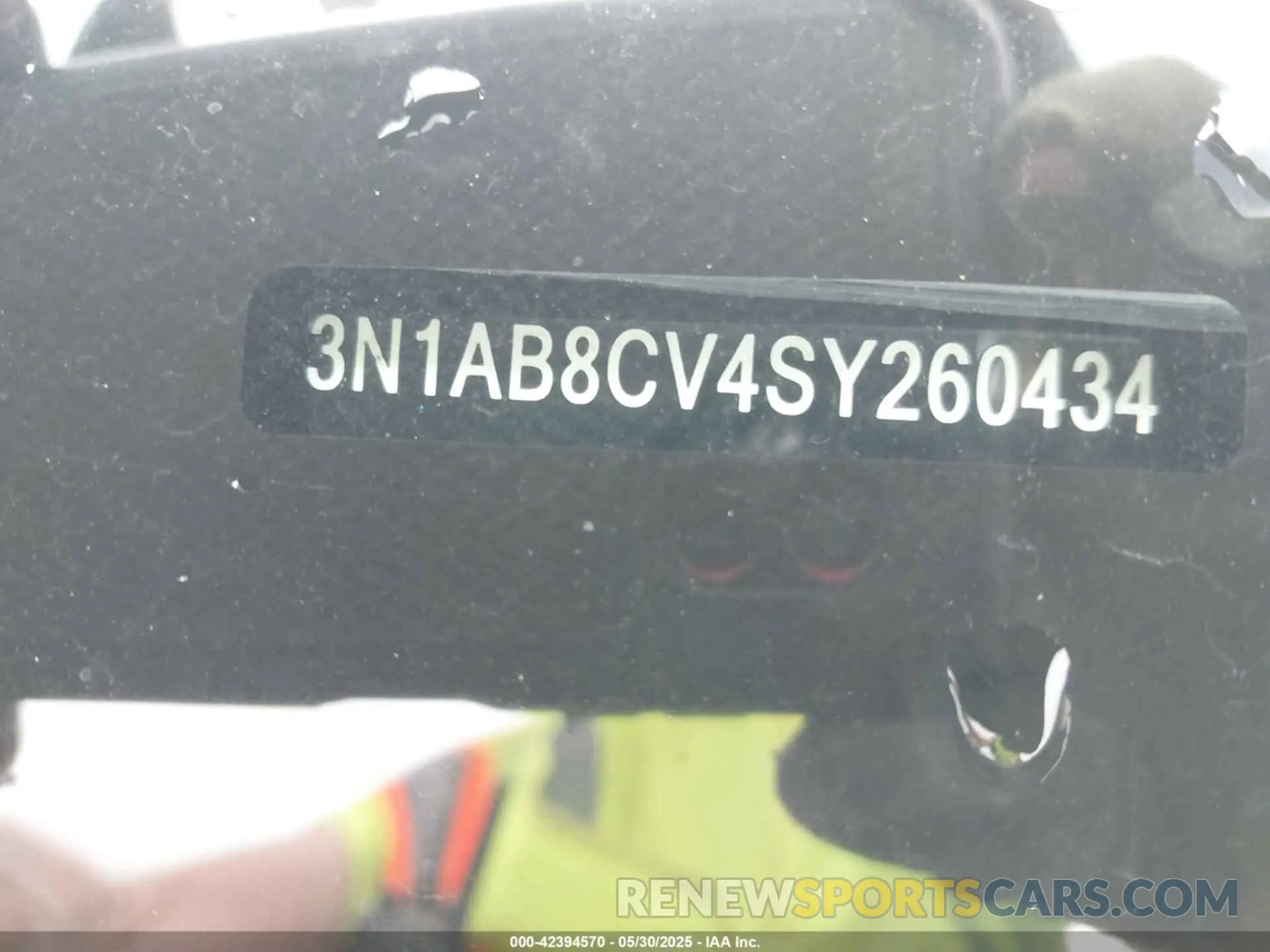 9 Фотография поврежденного автомобиля 3N1AB8CV4SY260434 NISSAN SENTRA 2025