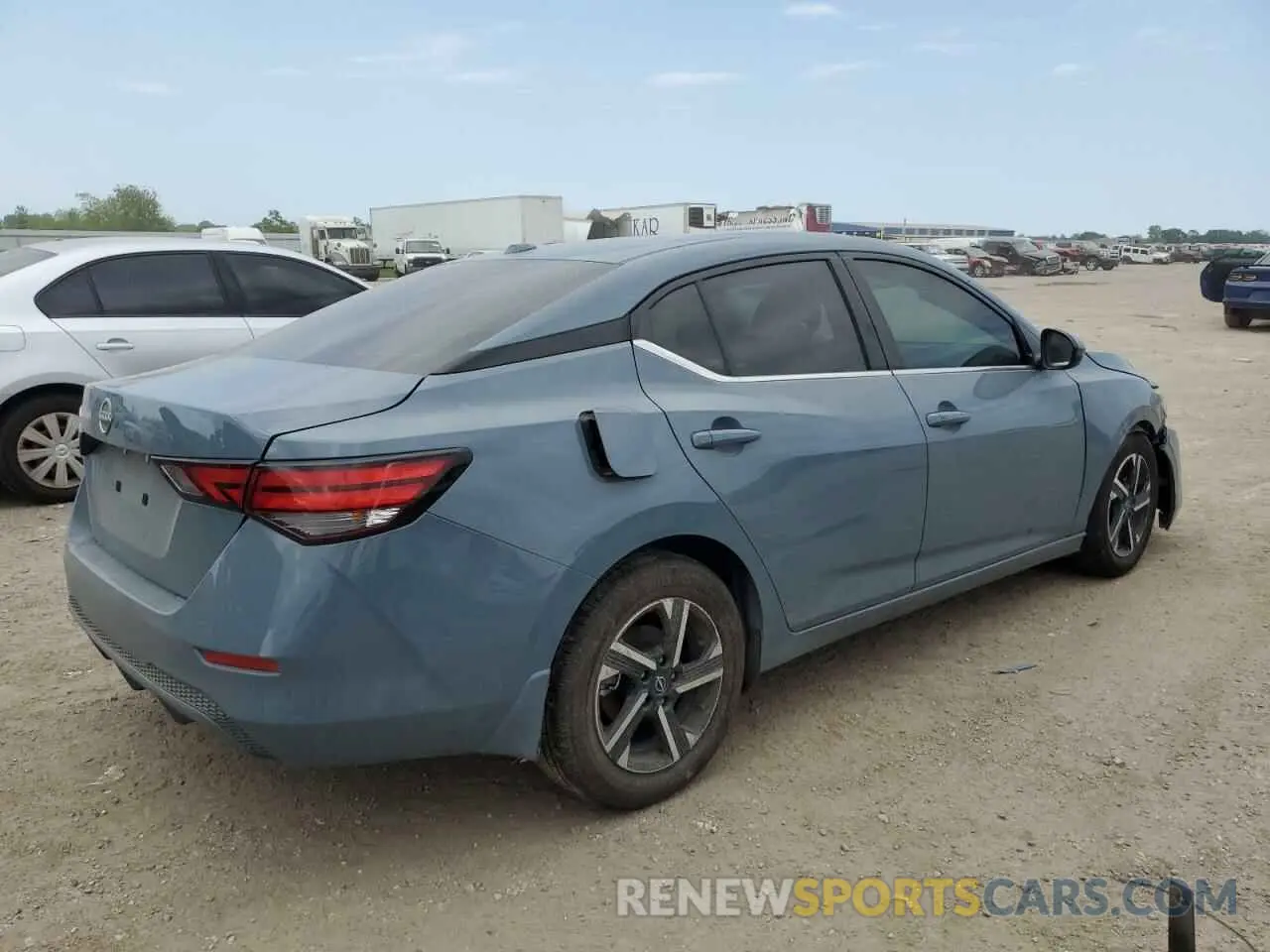 3 Photograph of a damaged car 3N1AB8CV4SY261101 NISSAN SENTRA 2025