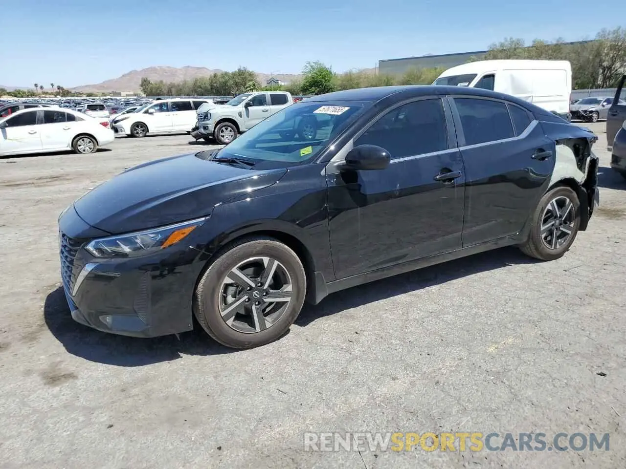 1 Photograph of a damaged car 3N1AB8CV4SY275340 NISSAN SENTRA 2025