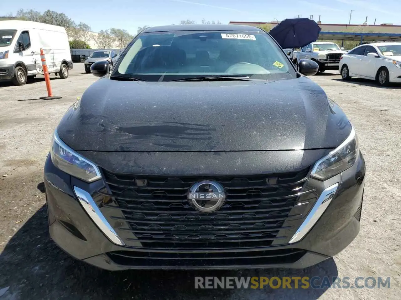 5 Photograph of a damaged car 3N1AB8CV4SY275340 NISSAN SENTRA 2025