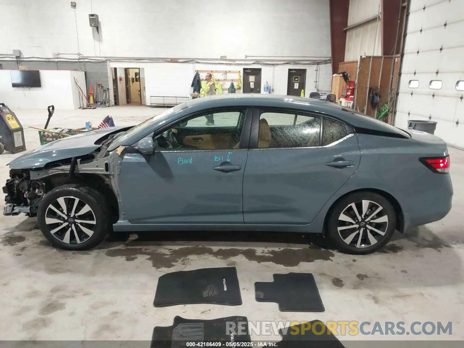 14 Photograph of a damaged car 3N1AB8CV5SY218869 NISSAN SENTRA 2025