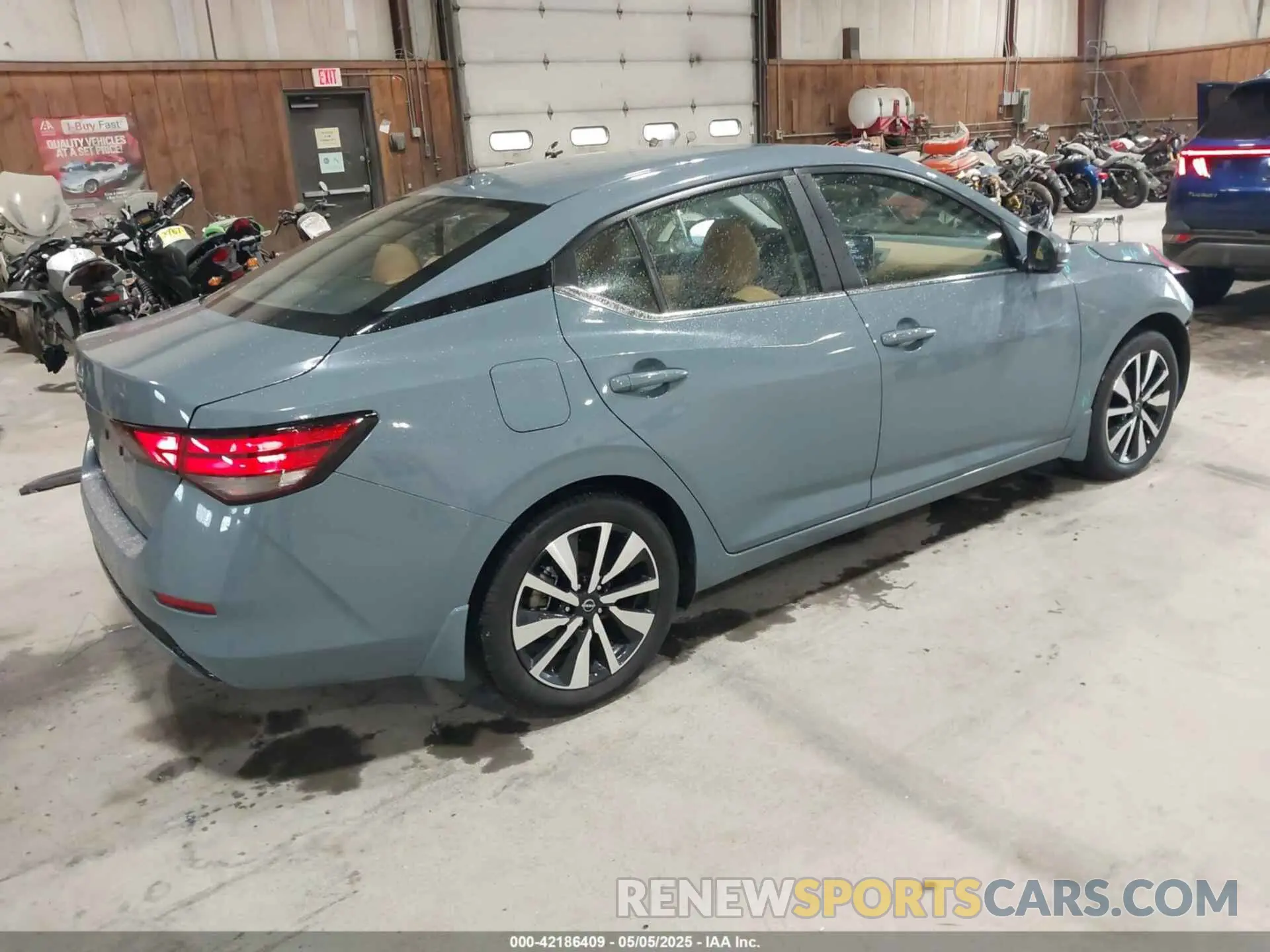 4 Photograph of a damaged car 3N1AB8CV5SY218869 NISSAN SENTRA 2025
