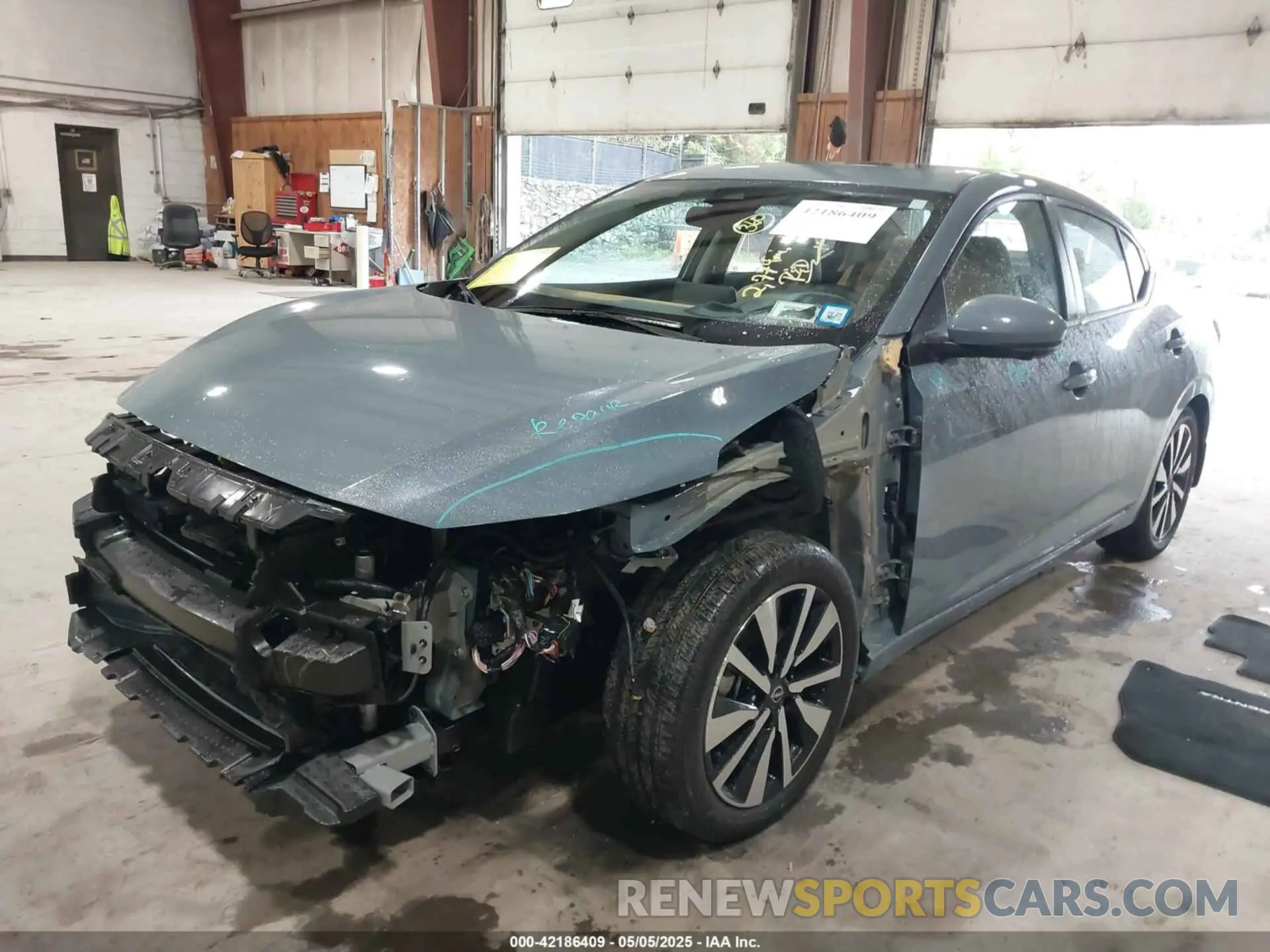 6 Photograph of a damaged car 3N1AB8CV5SY218869 NISSAN SENTRA 2025