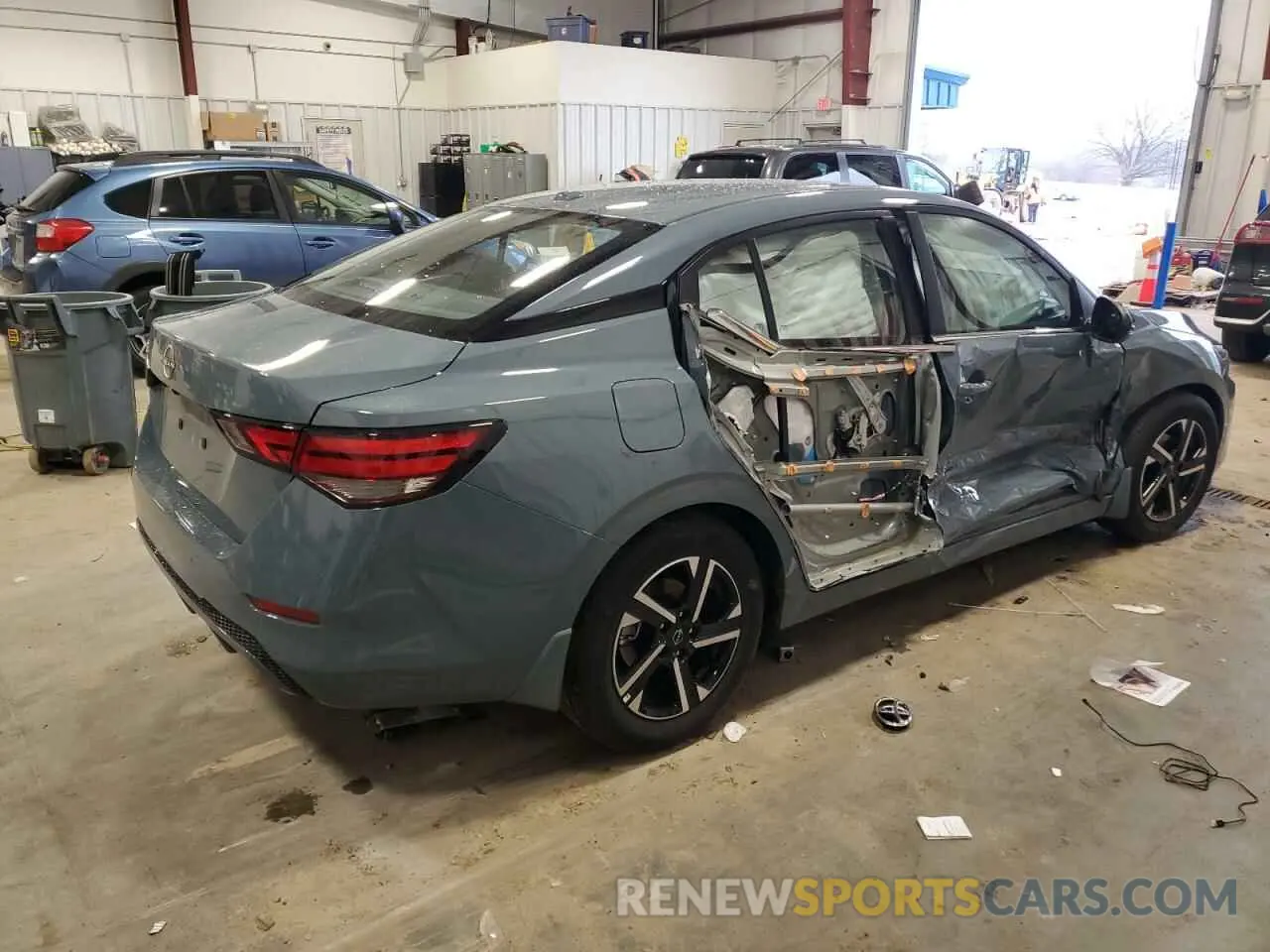 3 Photograph of a damaged car 3N1AB8CV5SY270289 NISSAN SENTRA 2025
