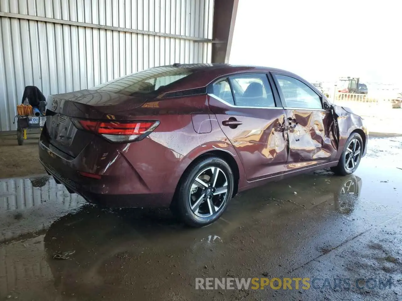 3 Photograph of a damaged car 3N1AB8CV5SY288548 NISSAN SENTRA 2025