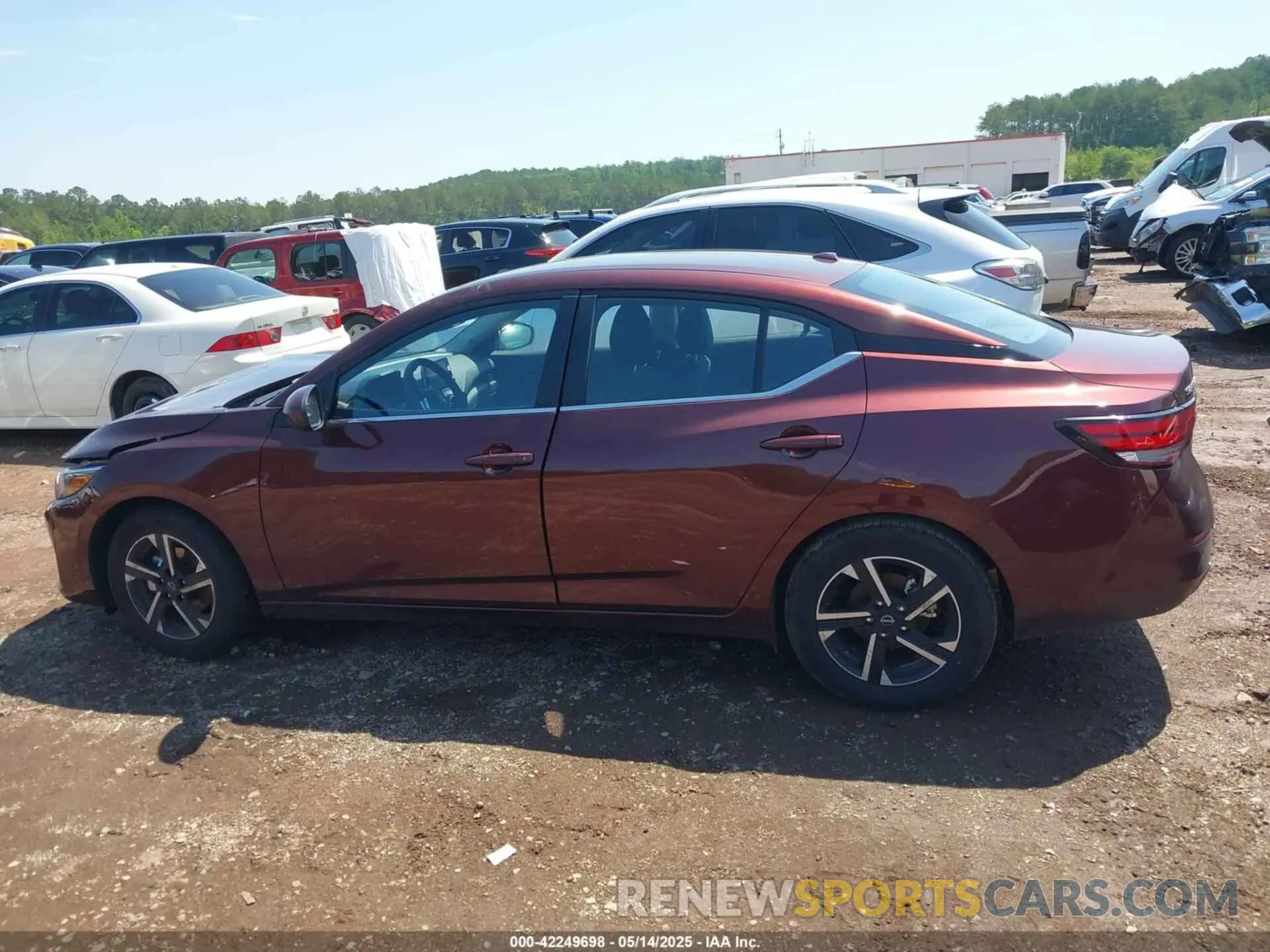 14 Photograph of a damaged car 3N1AB8CV5SY294902 NISSAN SENTRA 2025