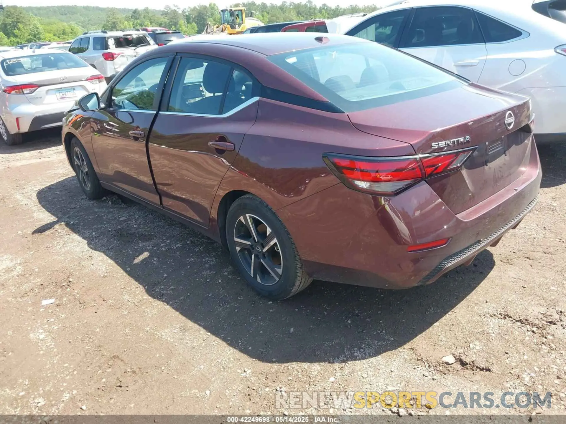 3 Photograph of a damaged car 3N1AB8CV5SY294902 NISSAN SENTRA 2025