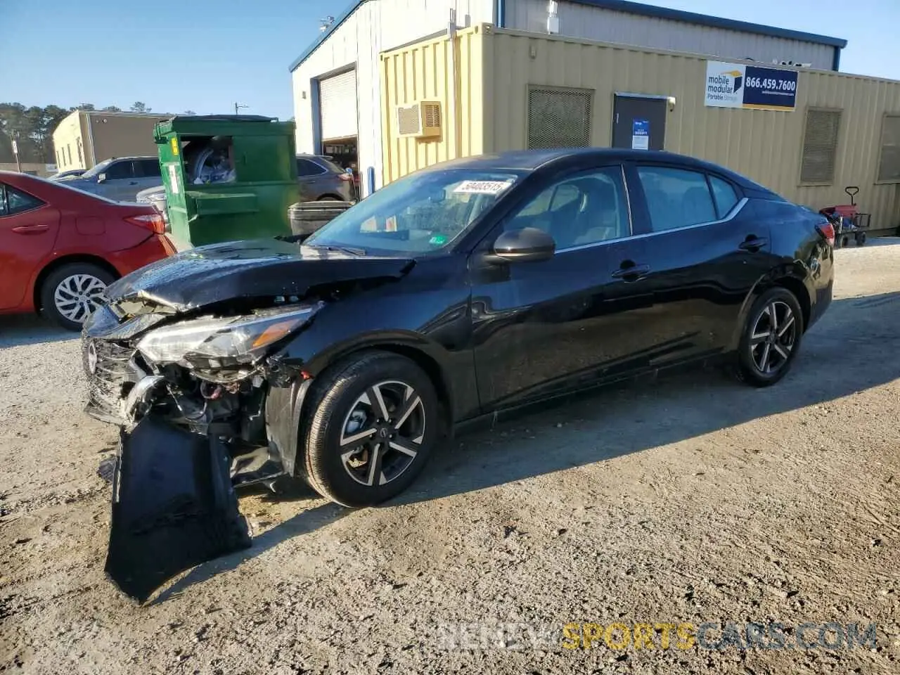 1 Photograph of a damaged car 3N1AB8CV6SY260483 NISSAN SENTRA 2025