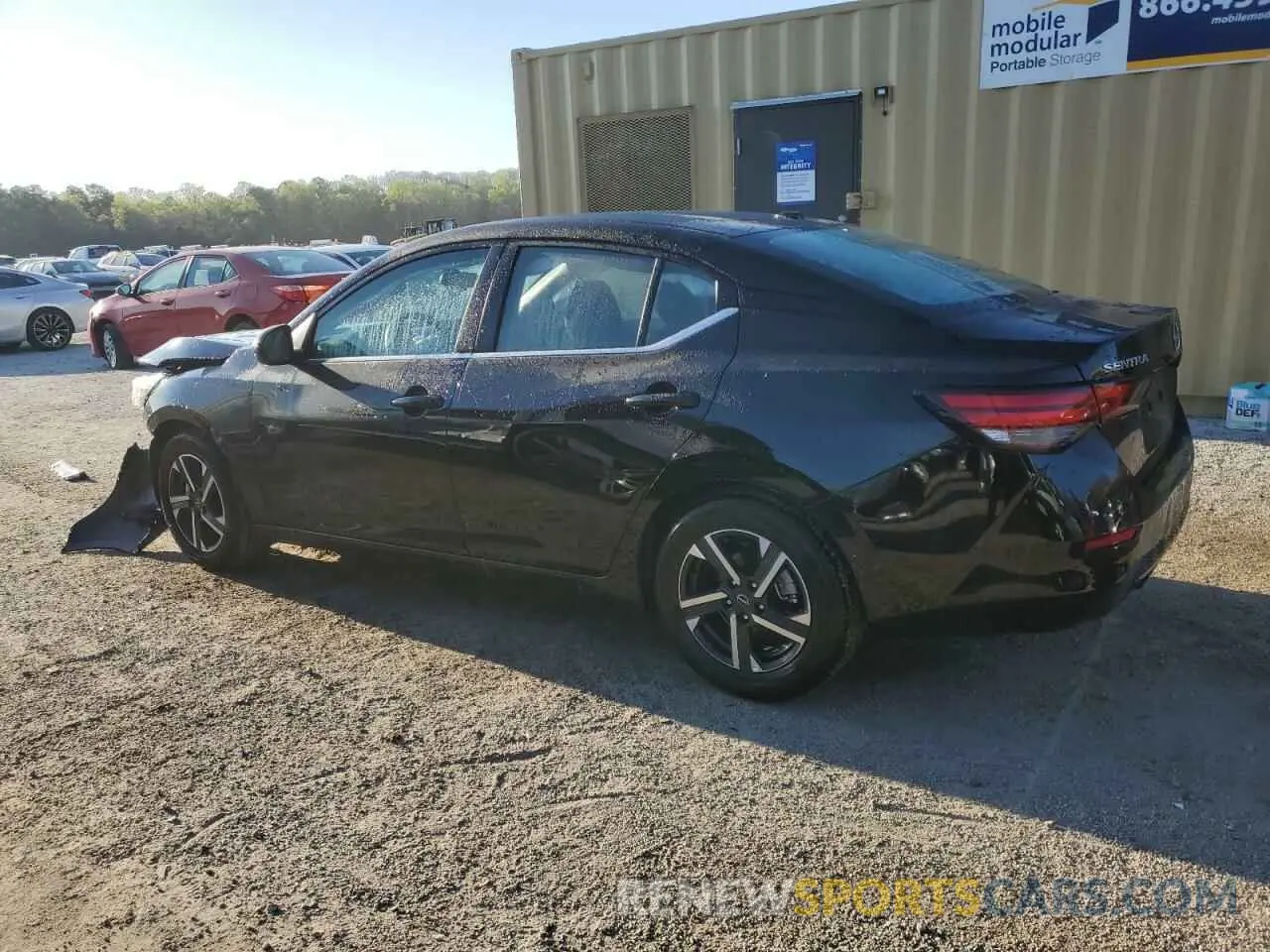 2 Photograph of a damaged car 3N1AB8CV6SY260483 NISSAN SENTRA 2025