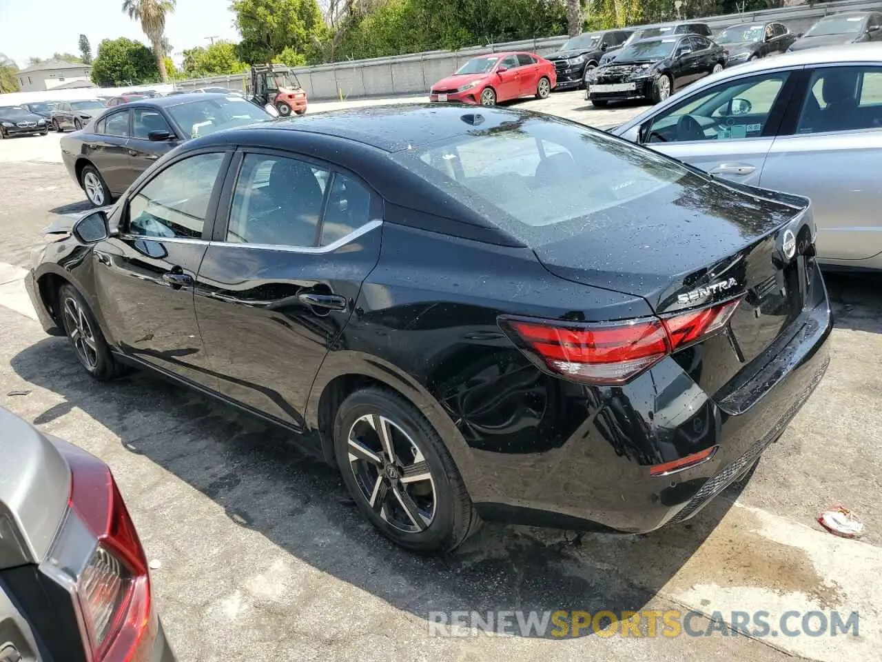 2 Photograph of a damaged car 3N1AB8CV6SY295198 NISSAN SENTRA 2025