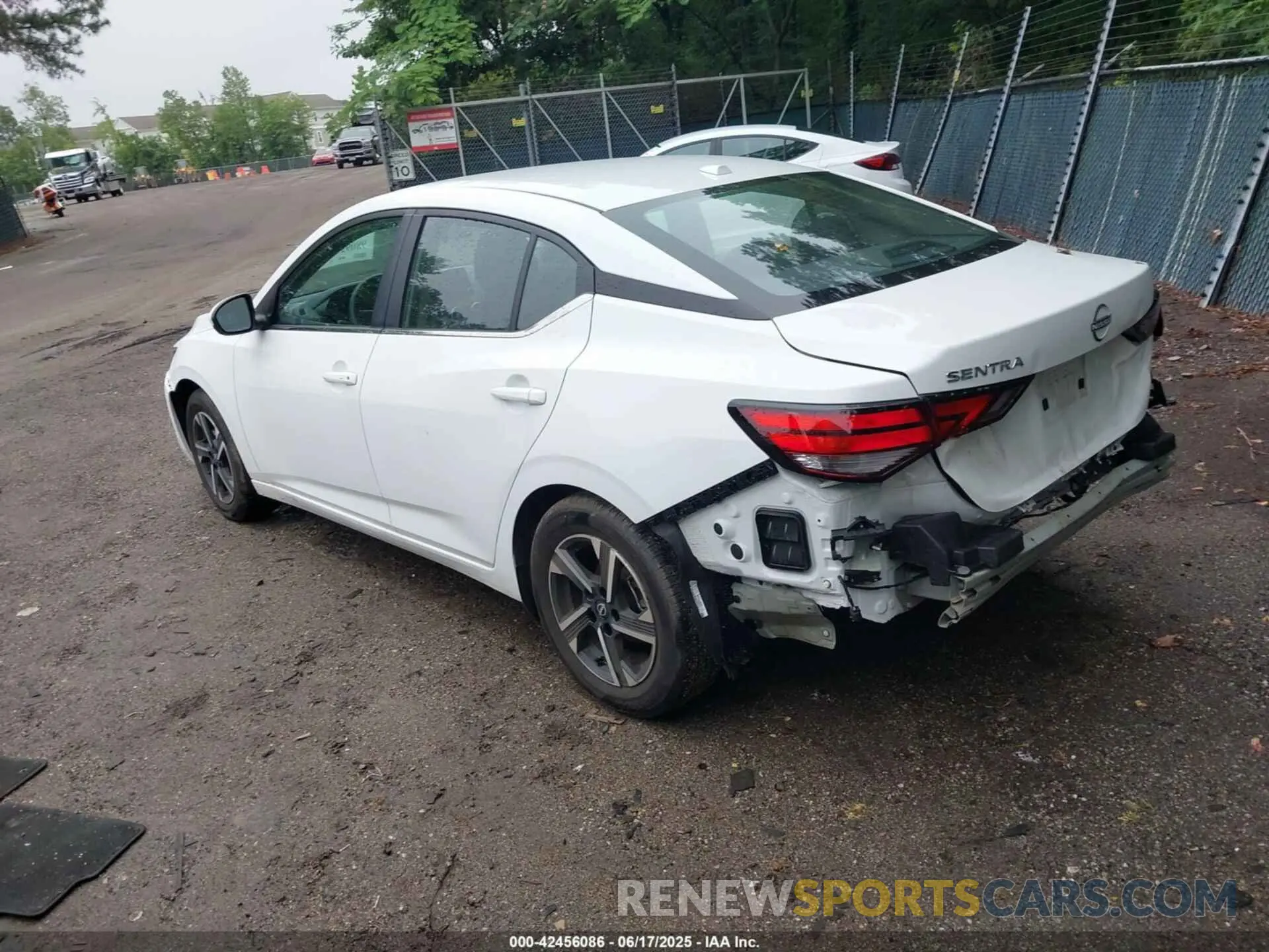 3 Photograph of a damaged car 3N1AB8CV7SY209607 NISSAN SENTRA 2025