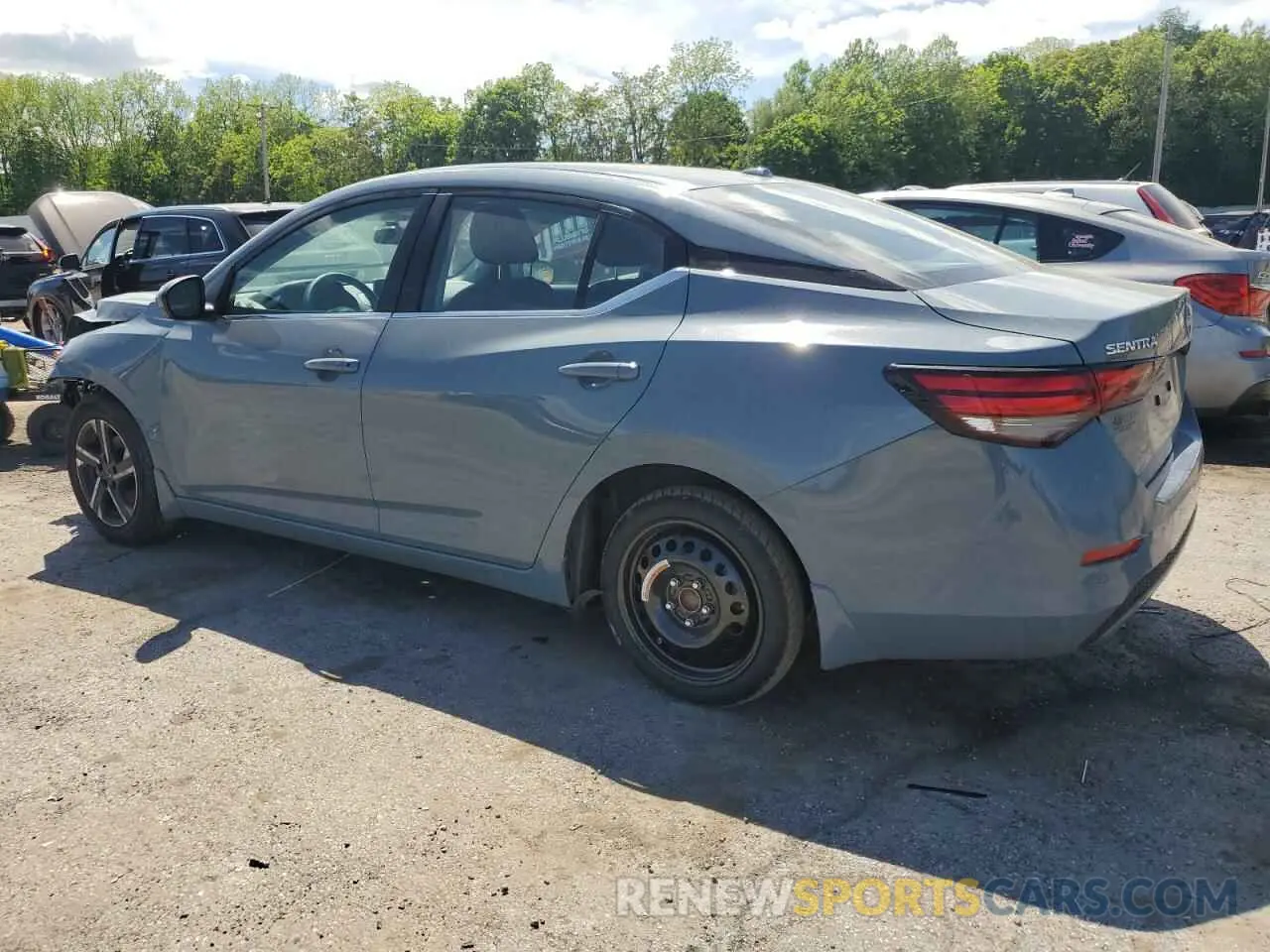 2 Photograph of a damaged car 3N1AB8CV7SY215889 NISSAN SENTRA 2025