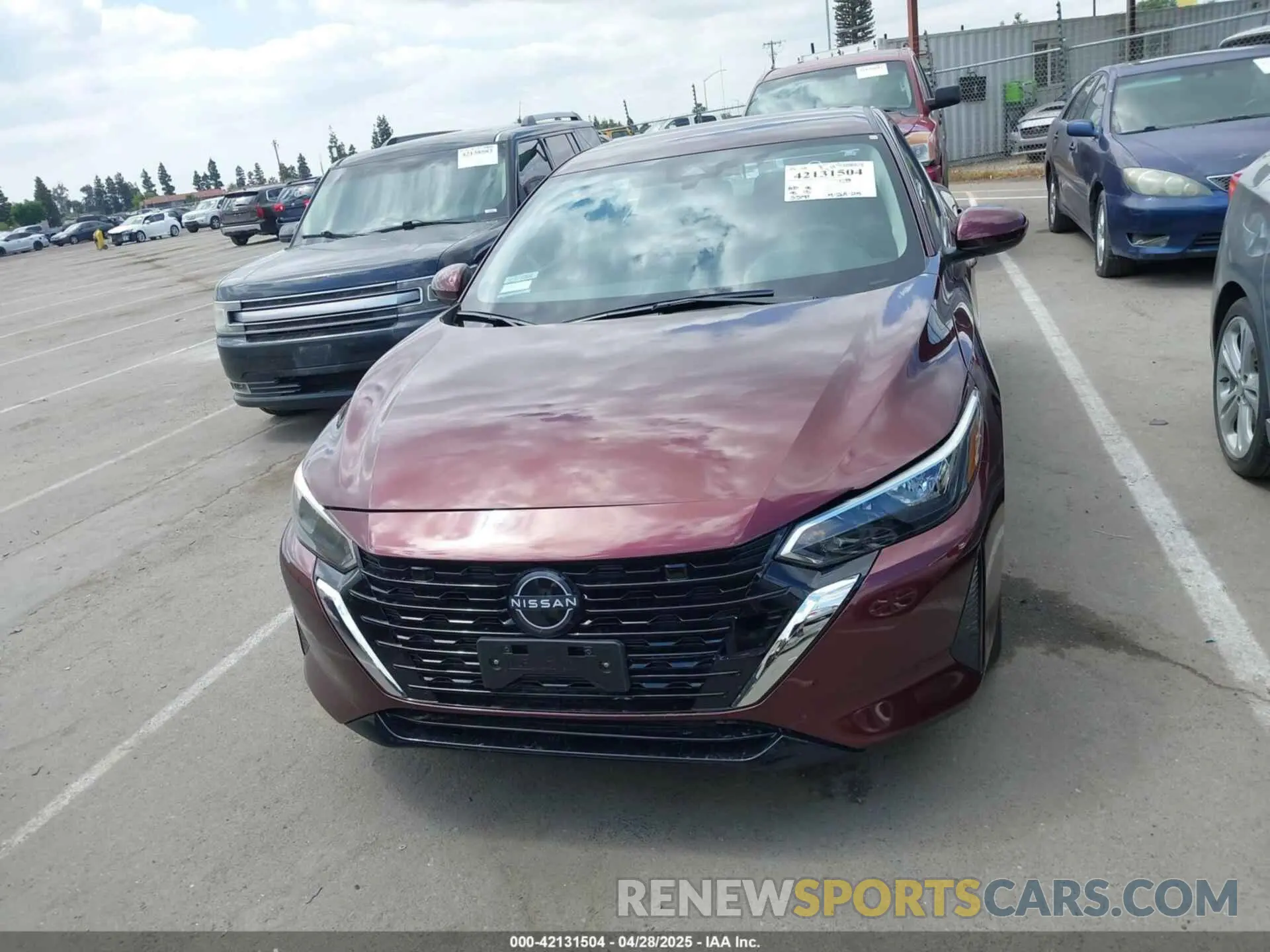 12 Photograph of a damaged car 3N1AB8CV7SY237813 NISSAN SENTRA 2025