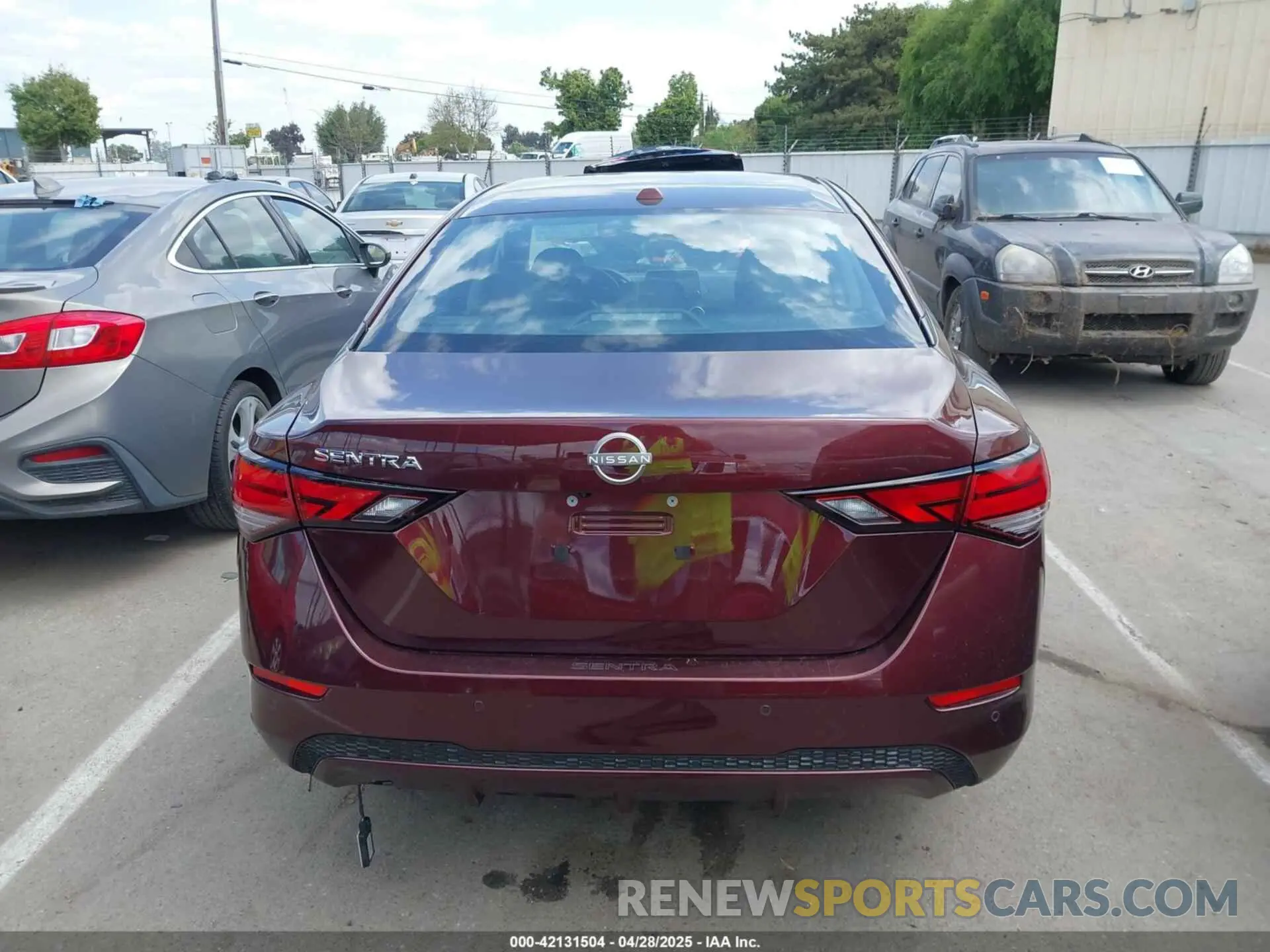 16 Photograph of a damaged car 3N1AB8CV7SY237813 NISSAN SENTRA 2025