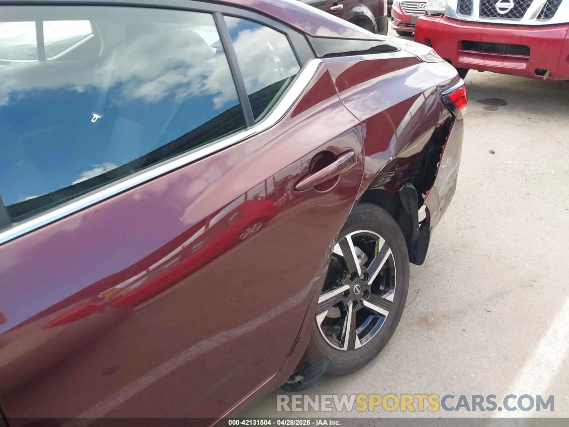18 Photograph of a damaged car 3N1AB8CV7SY237813 NISSAN SENTRA 2025